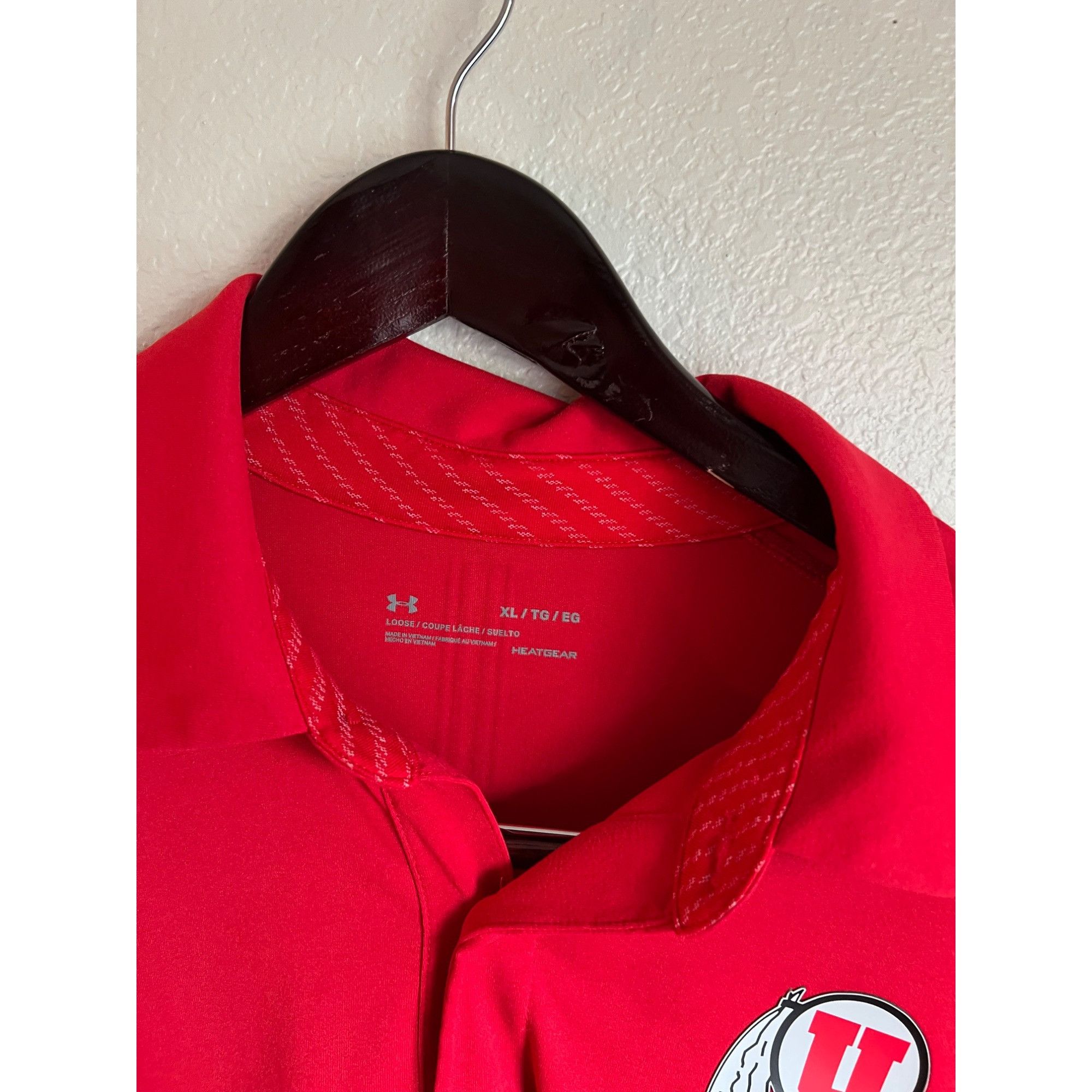 Under Armour Under Armour Utah Utes Polo Shirt - Size XL Size US XL / EU 56 / 4 - 3 Thumbnail