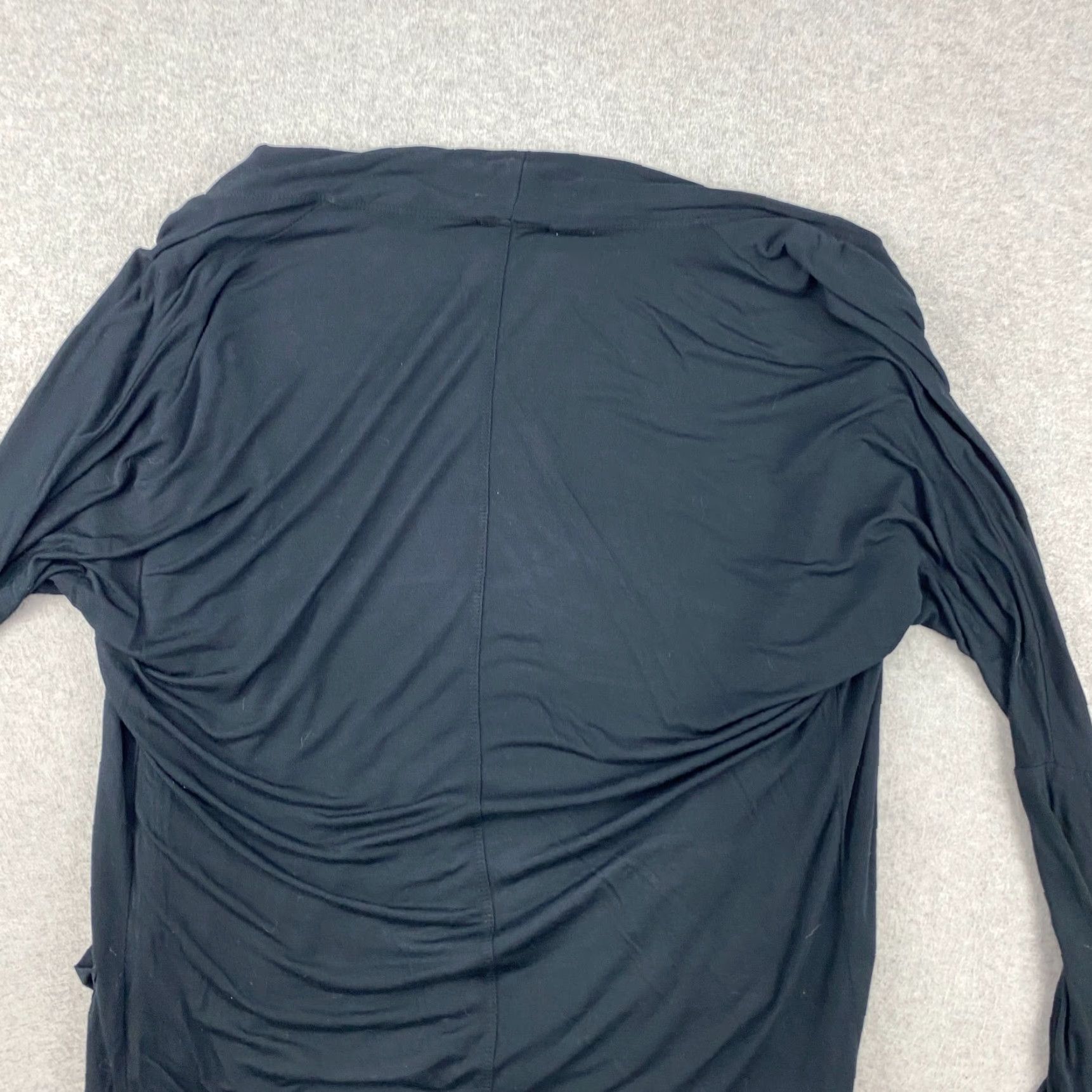 Prana VINTAGE: No, Prana Cardigan XS Womens Black Munra Wrap Lightweight Open Front Modal Pockets Shirt Size XS / US 0-2 / IT 36-38 - 7 Thumbnail