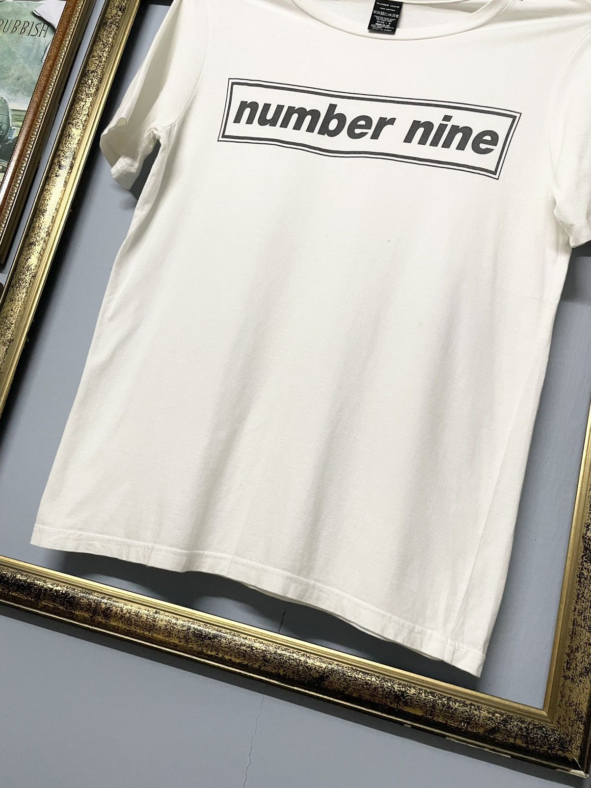 Number (N)ine Vintage Japan Designer Number (N)ine Iconic Bog Logo Tshirt Size US M / EU 48-50 / 2 - 4 Thumbnail
