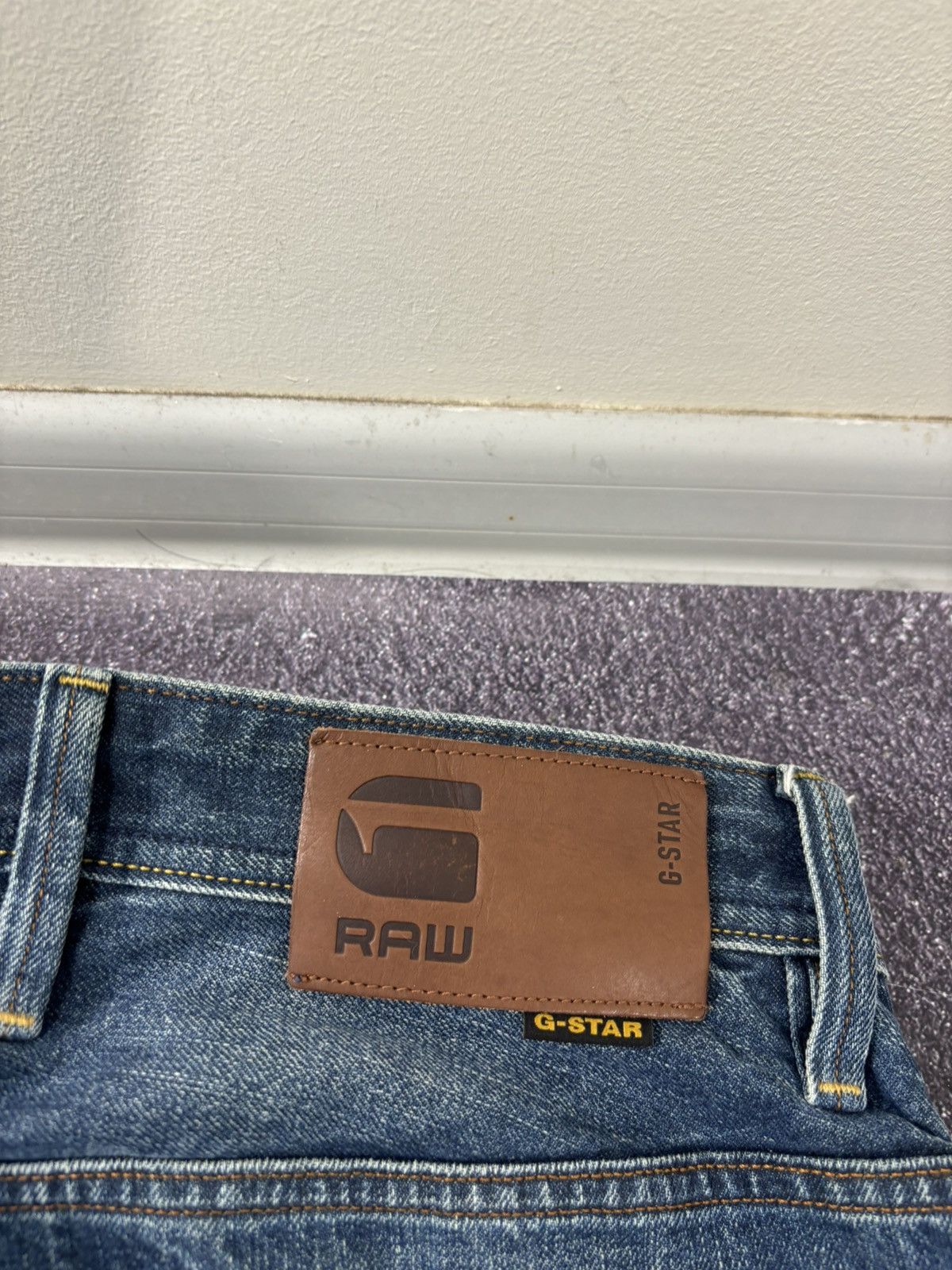 G-Star Vintage G-Star Raw Alum Faded Blue Avant Garde Denim Jeans Size US 34 / EU 50 - 23 Thumbnail