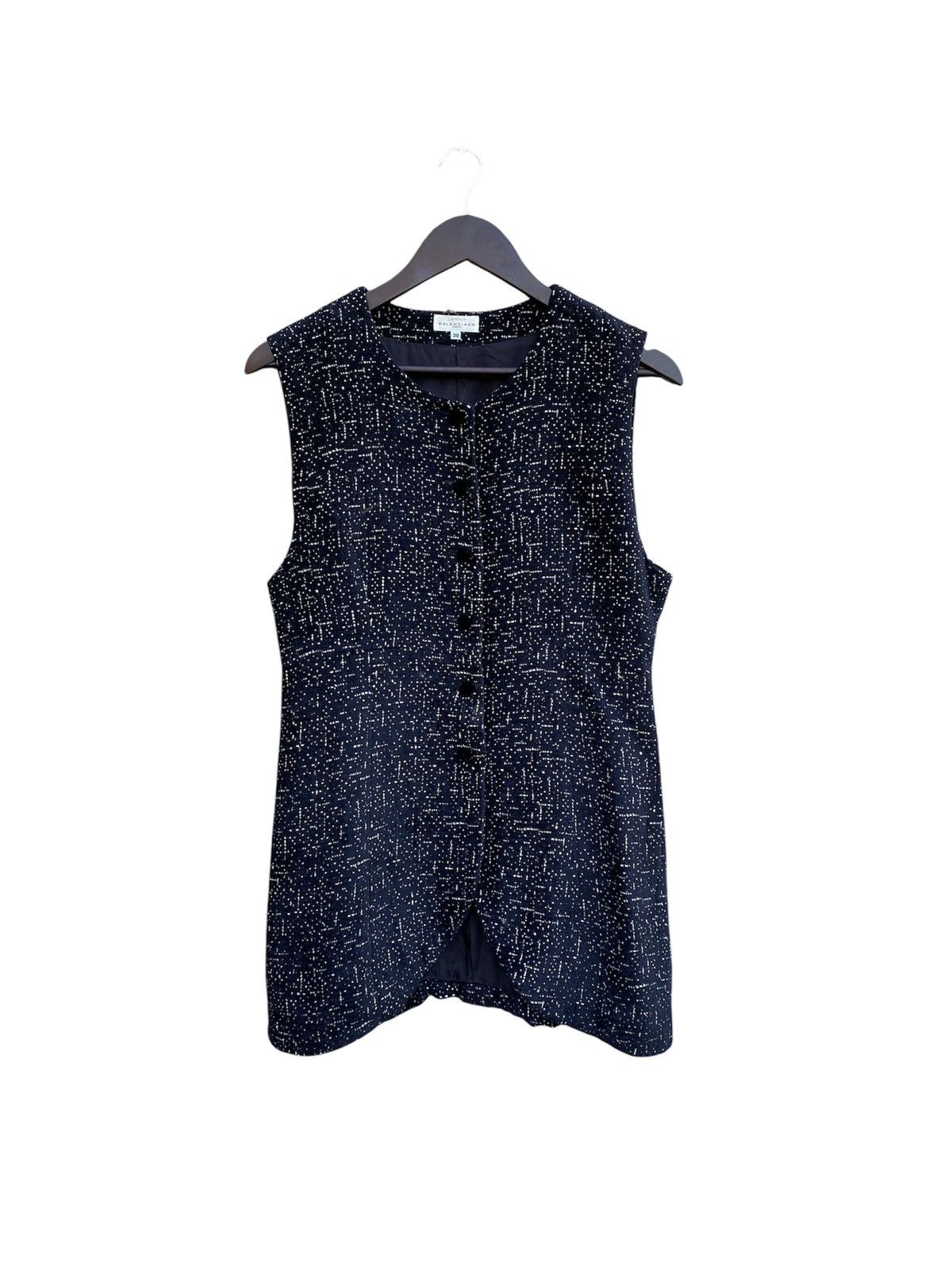 La Mode Balenciaga Paris Button Up Vest