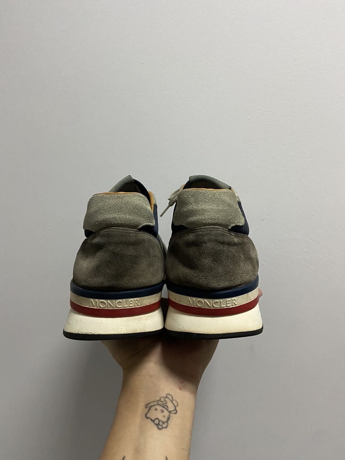 Moncler Moncler vintage sneakers logo luxury Size US 12.5 / EU 45-46 - 4 Thumbnail