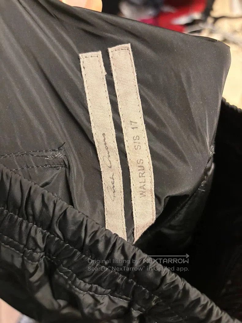 Rick Owens Rick Owens Nylon Cargo Cropped Pants. Size US 43 - 3 Thumbnail