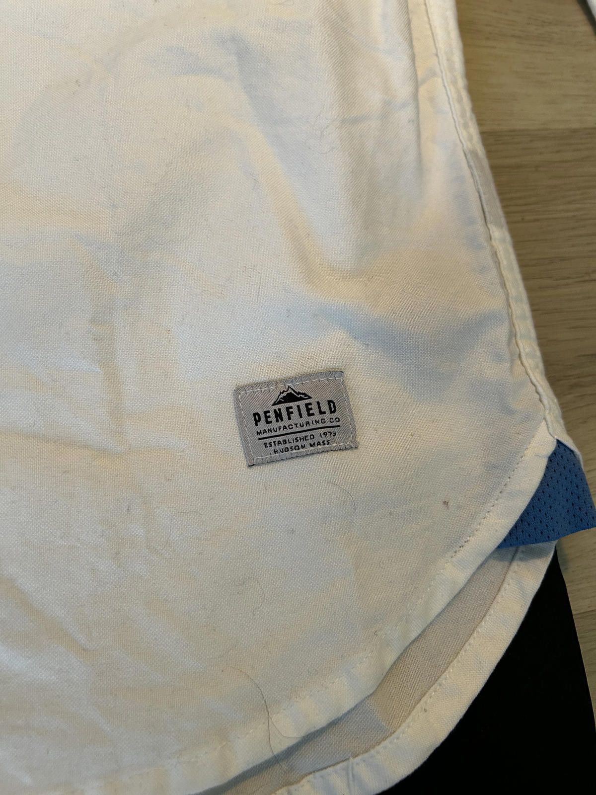 Pendleton Penfield Aspley Shirt White Blue details Men’s Size M NWT Size US M / EU 48-50 / 2 - 8 Thumbnail