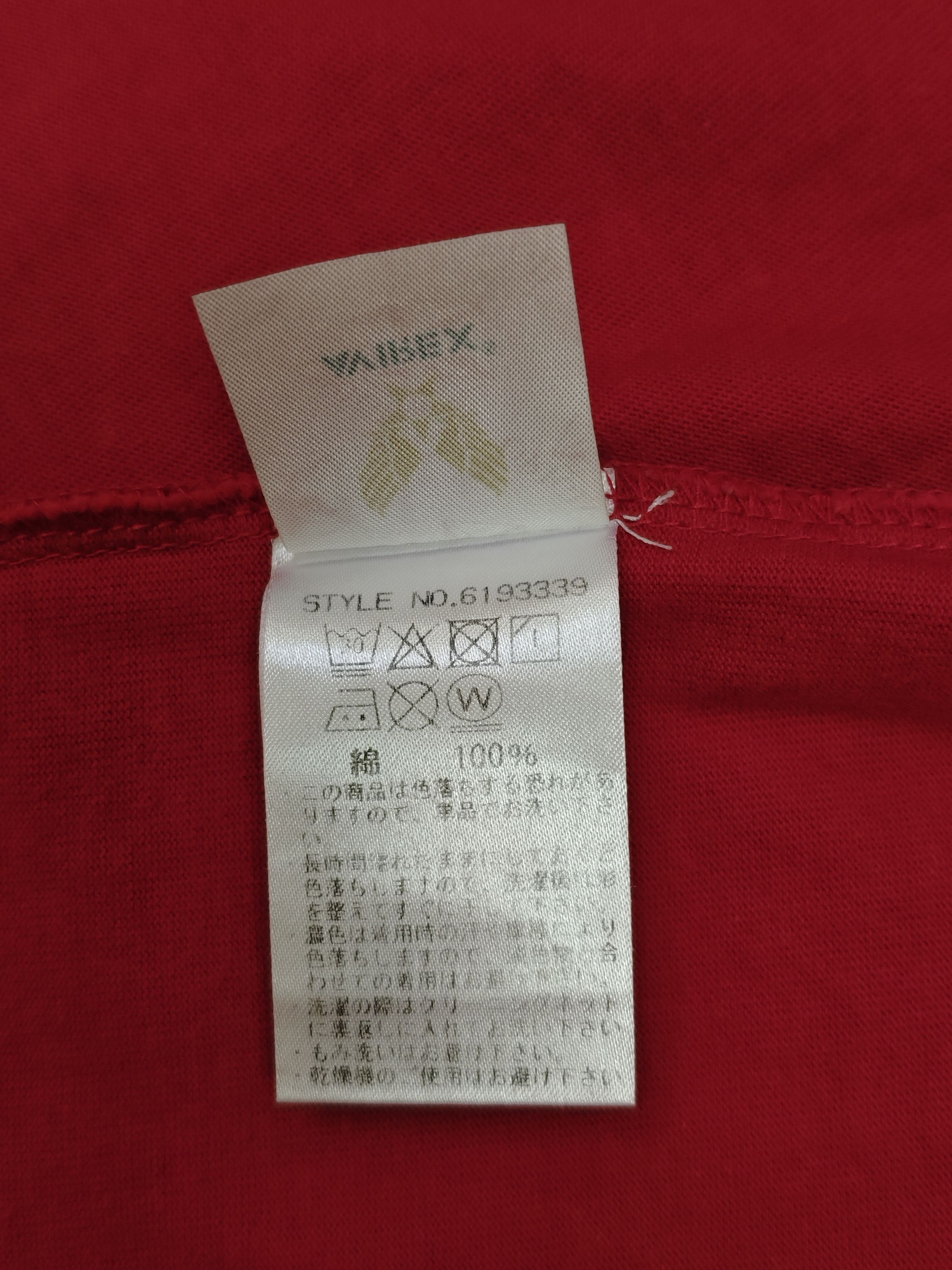 Avirex 90s AVIREX Embroidered Big Logo Red M Tee Size US M / EU 48-50 / 2 - 12 Thumbnail