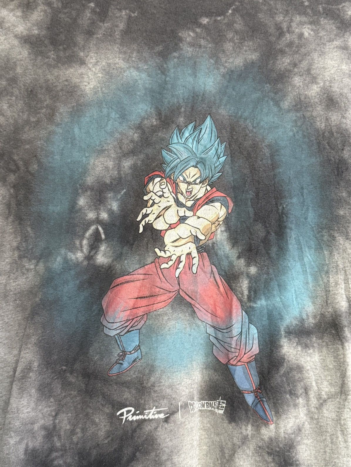 Anime Vintage Dragon Ball X Primitive Skateboard Faded Tee Size US XXL / EU 58 / 5 - 4 Thumbnail