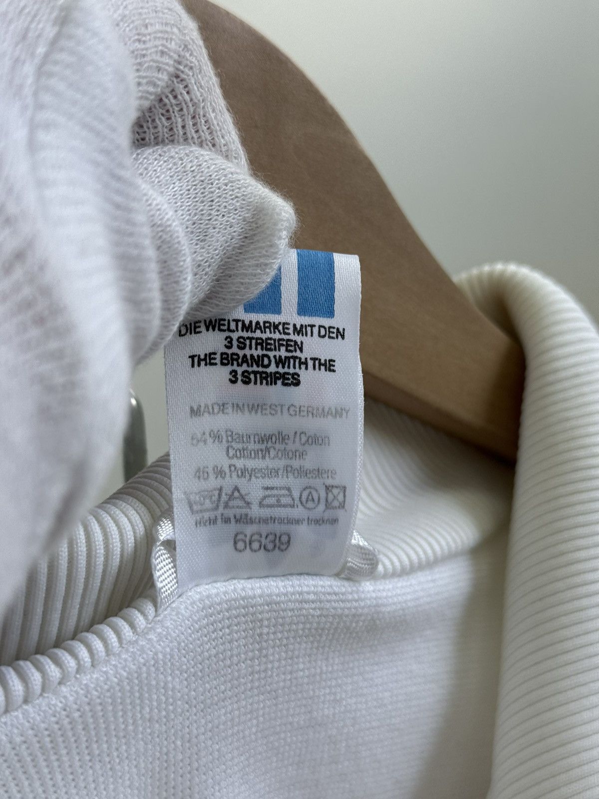 Adidas Vintage 80s Adidas Made In West Germany Track Jacket Size US M / EU 48-50 / 2 - 5 Thumbnail