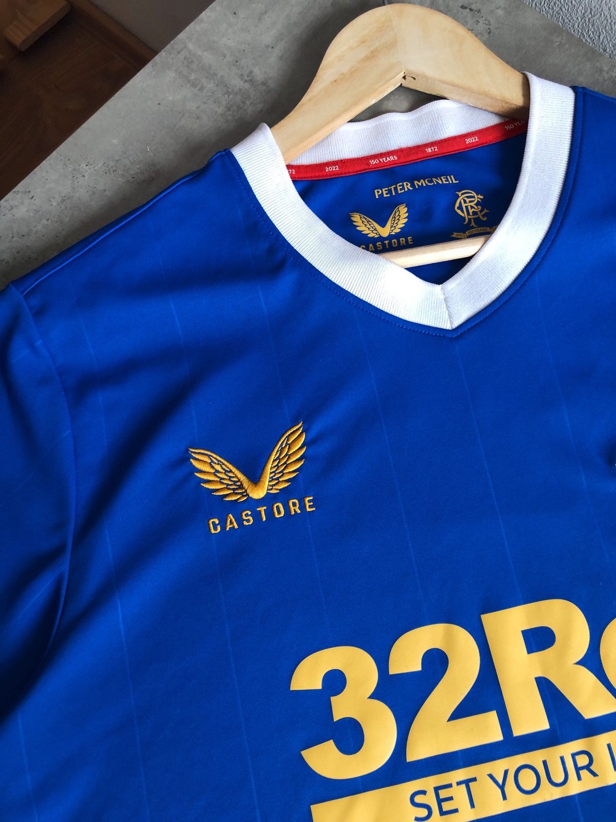 Other Castore Glasgow Rangers 2021 2022 home soccer jersey Size US XL / EU 56 / 4 - 6 Thumbnail
