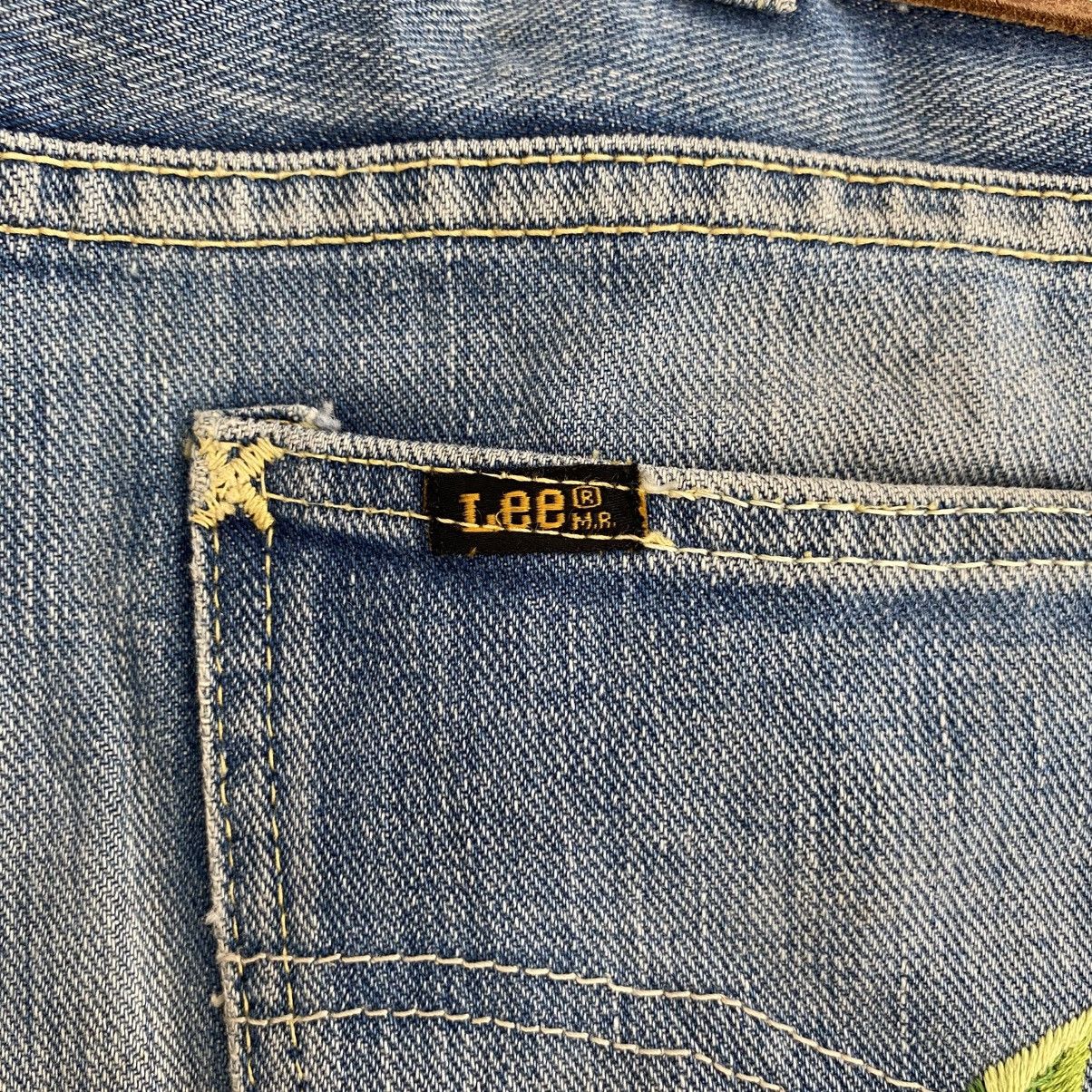 Lee Vintage 60’s Lee 101Z Faded Blue Half Selvedge Jeans Size US 30 / EU 46 - 18 Thumbnail