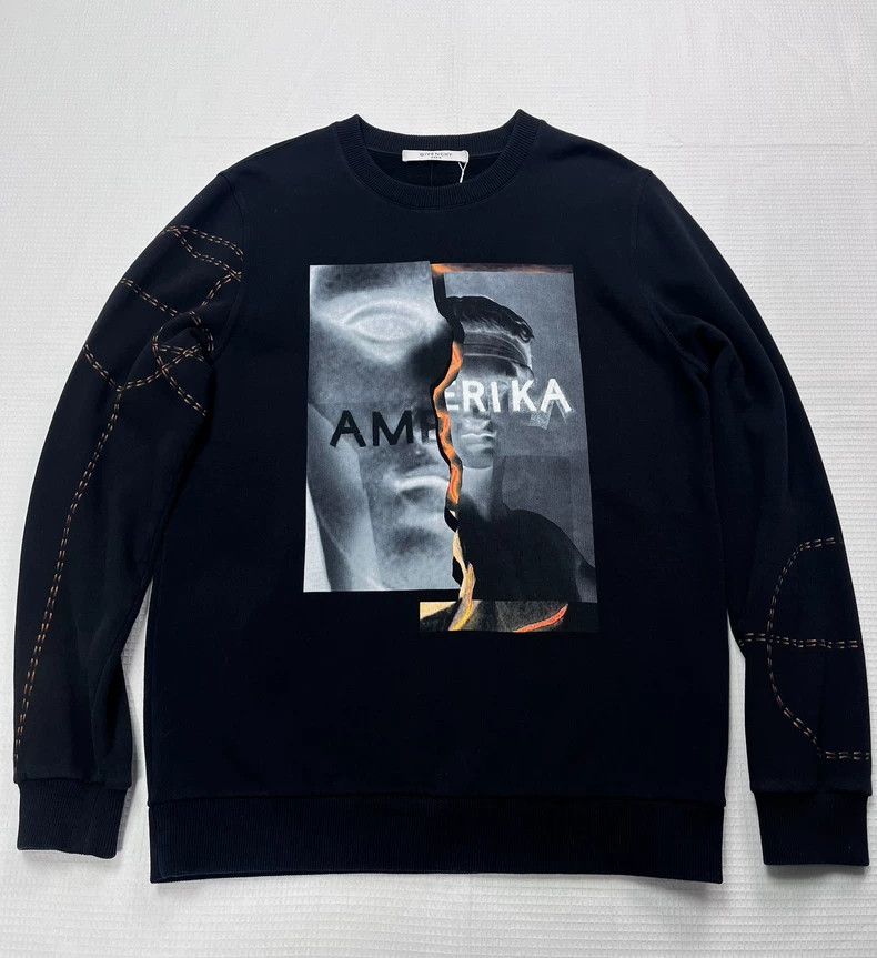 Givenchy Givenchy Black Portrait Hoodie, Size S Size US S / EU 44-46 / 1 - 1 Thumbnail