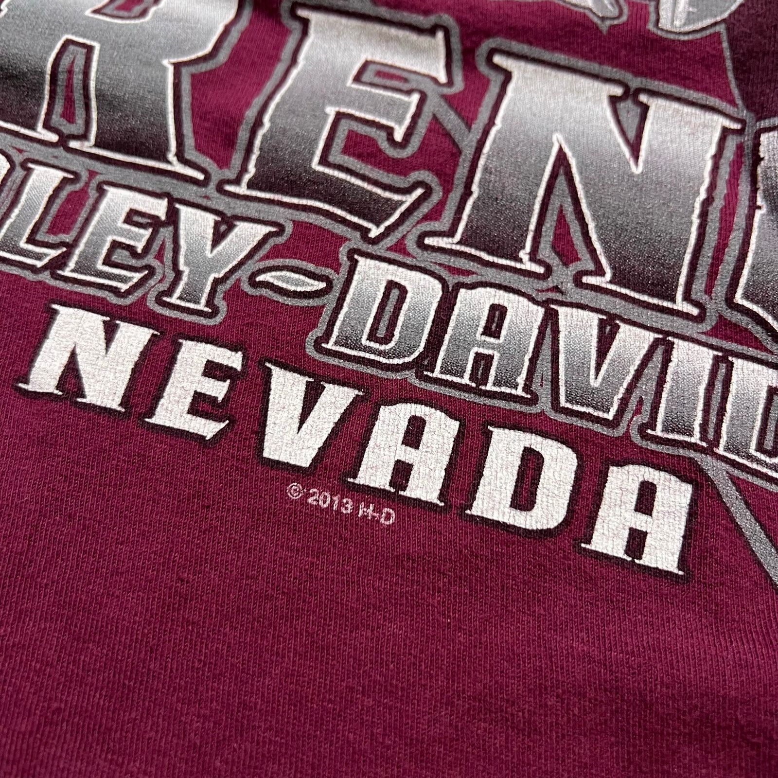 Harley Davidson Harley Davidson Reno Nevada T Shirt Timeless Vibrations Sz L Size US L / EU 52-54 / 3 - 9 Thumbnail