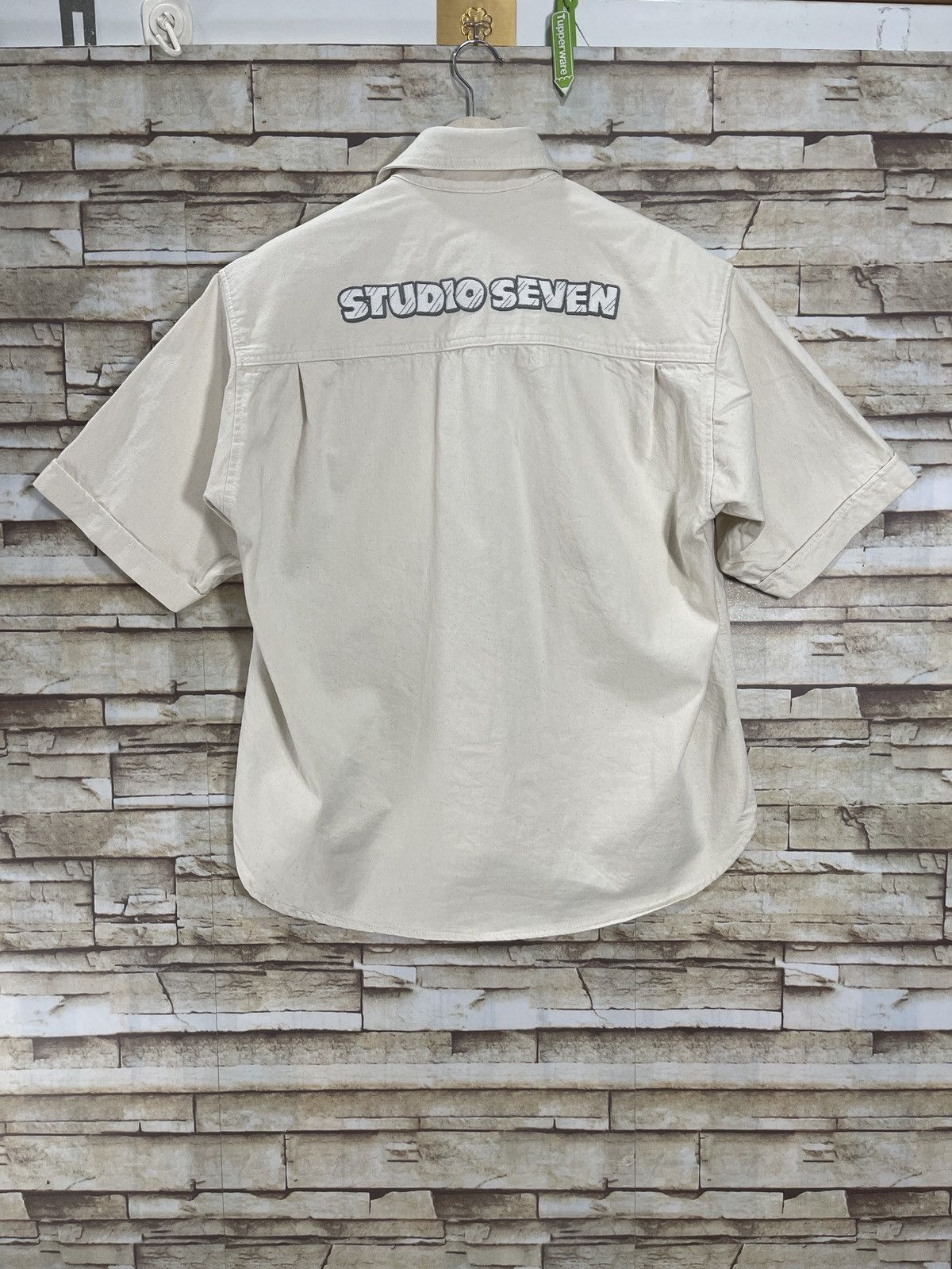 GU × Japanese Brand × Studio Seven StudioSeven x GU Collaboration Denim Work Shirt Size S Size US S / EU 44-46 / 1 - 4 Thumbnail