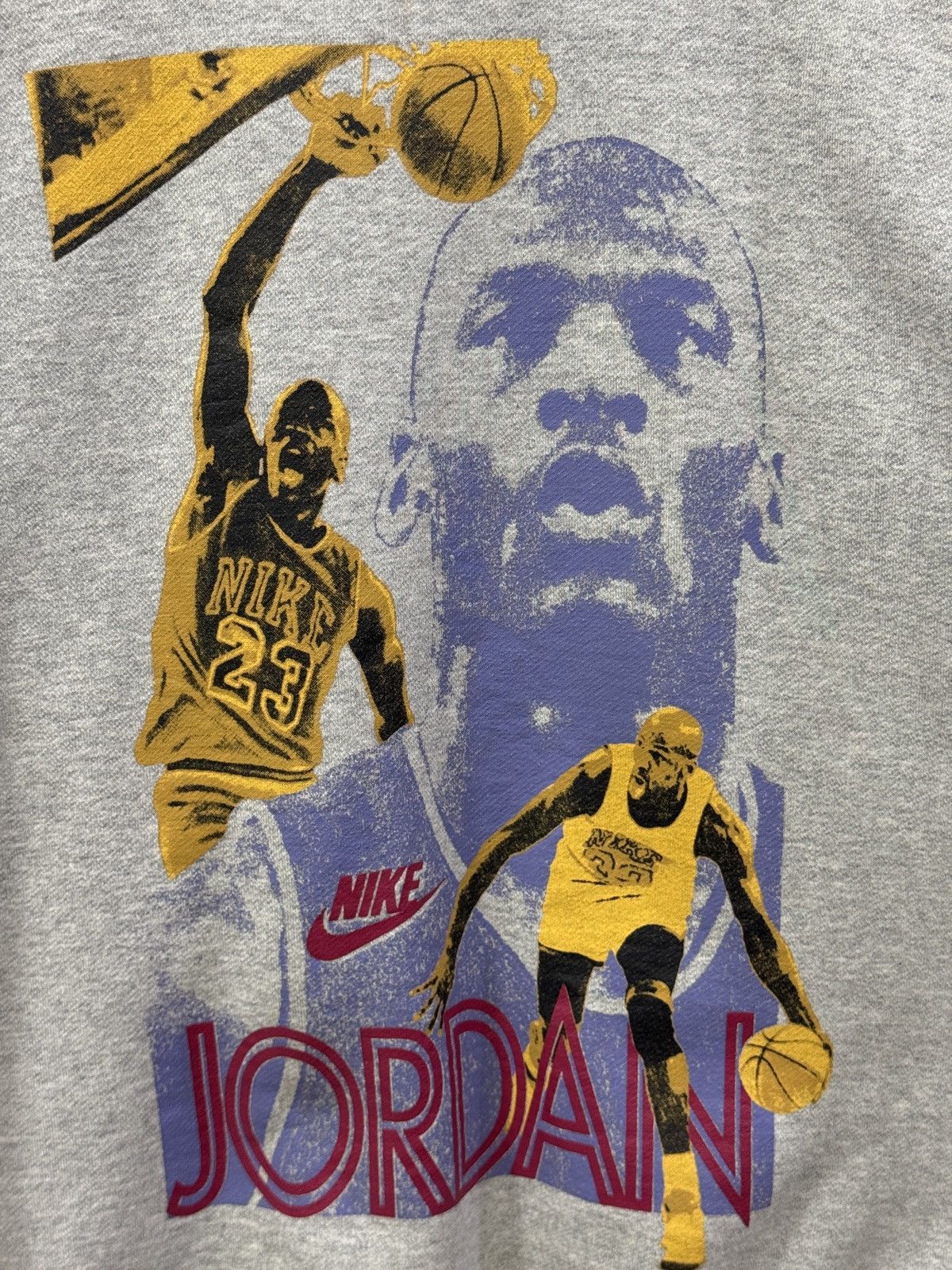 Nike Vintage 90s Nike Air Jordan Sweatshirt Size US XL / EU 56 / 4 - 2 Thumbnail