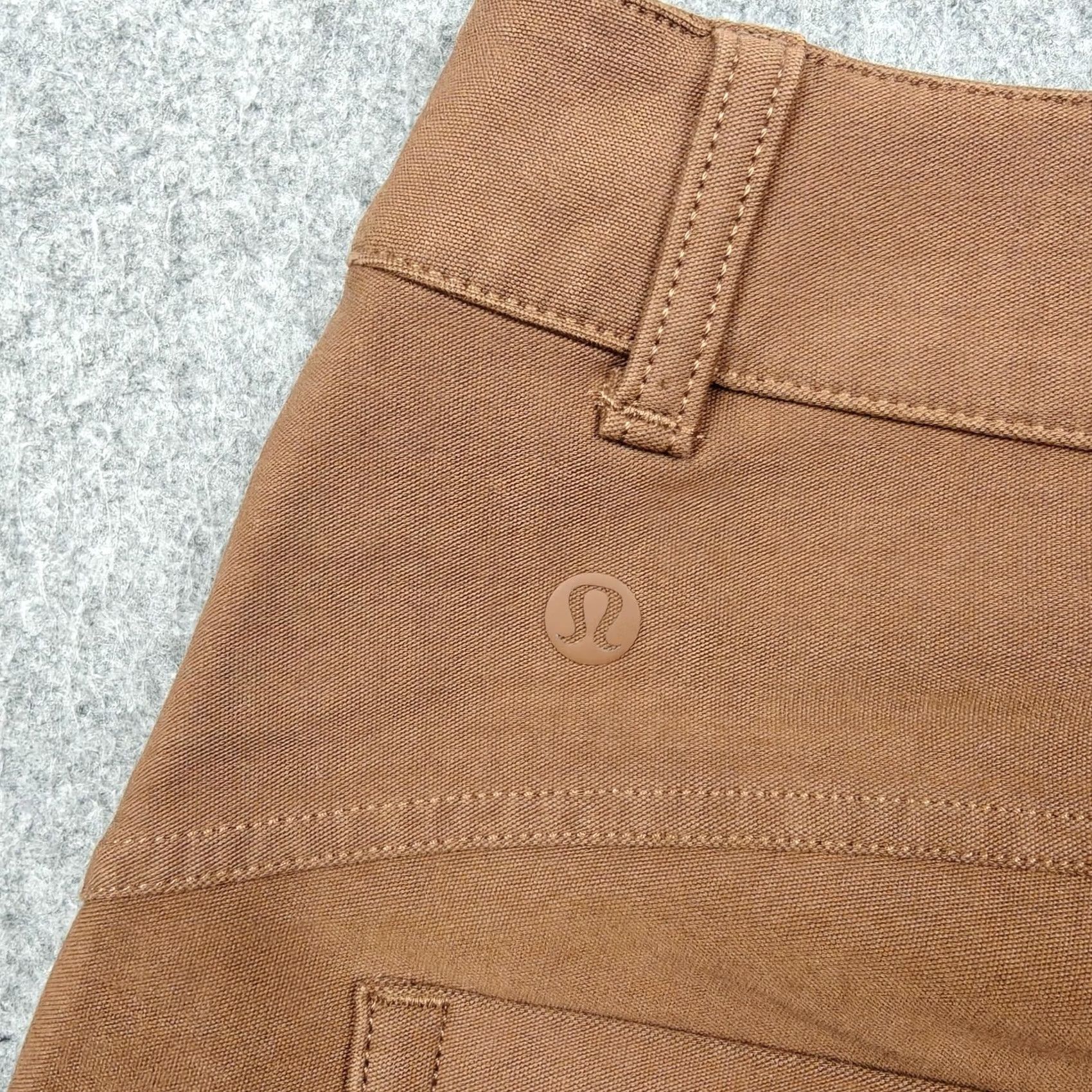 Lululemon Lululemon Pants Womens 29 Brown Relaxed Fit Canvas Wide Leg Chino 5 Pocket Size 29" - 4 Thumbnail