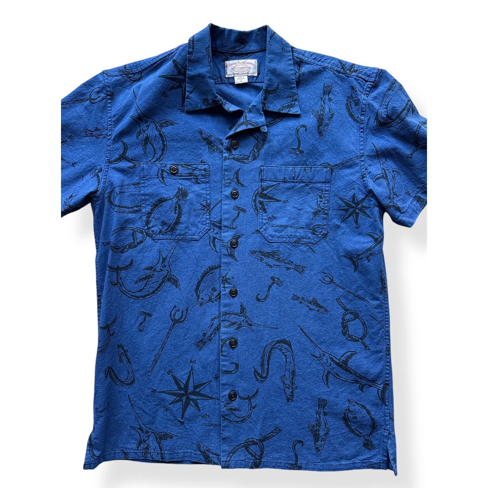 Filson Filson Short Sleeve Fishing Camp Shirt SZ S Size US S / EU 44-46 / 1 - 2 Thumbnail