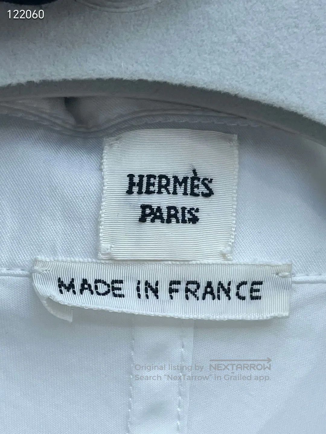 Hermes Hermes White Drawstring Dress. Size XXS / US 00 / IT 34 - 5 Thumbnail