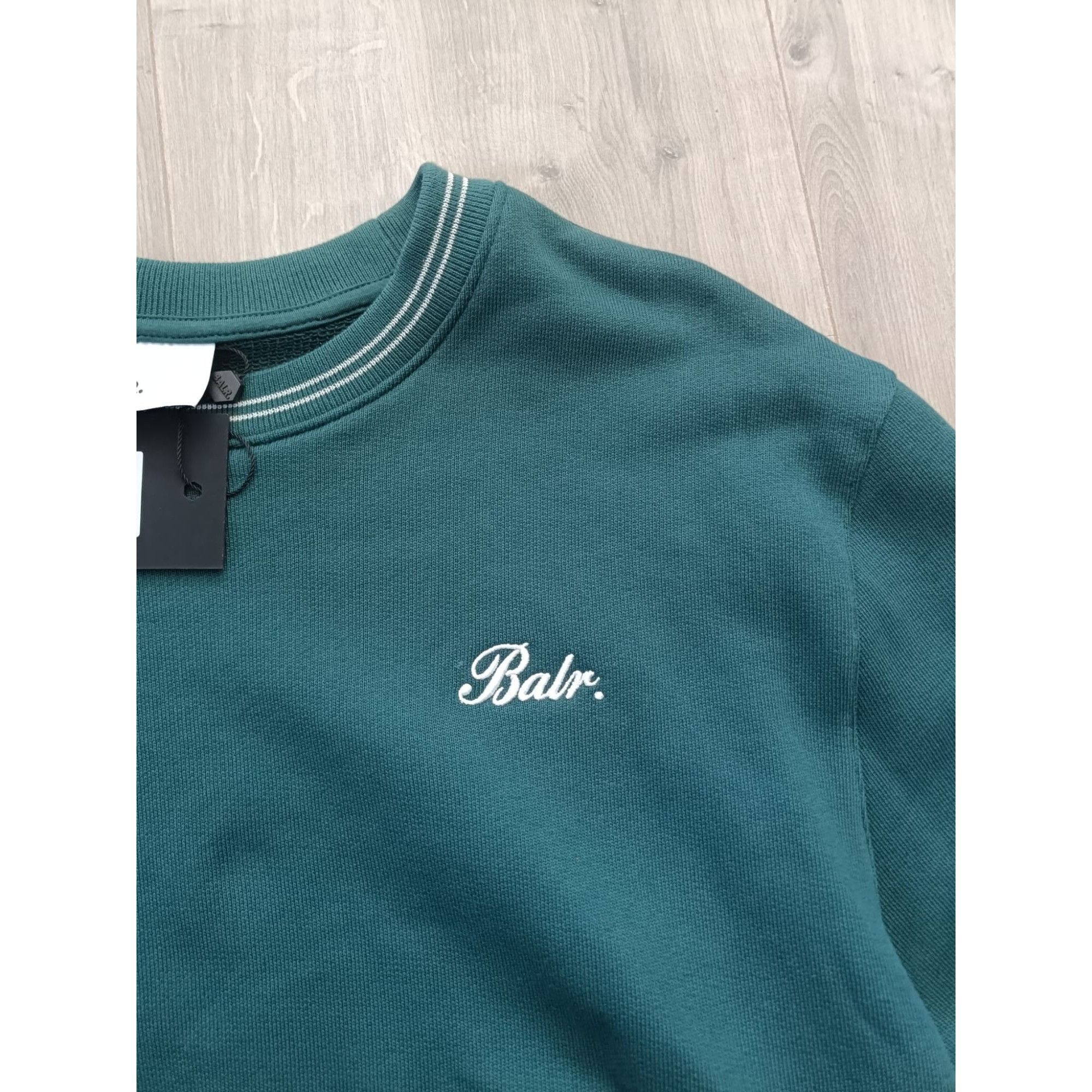 Other BALR | Tape striped crewneck t-shirt | Botanical Green | New Size US M / EU 48-50 / 2 - 2 Thumbnail