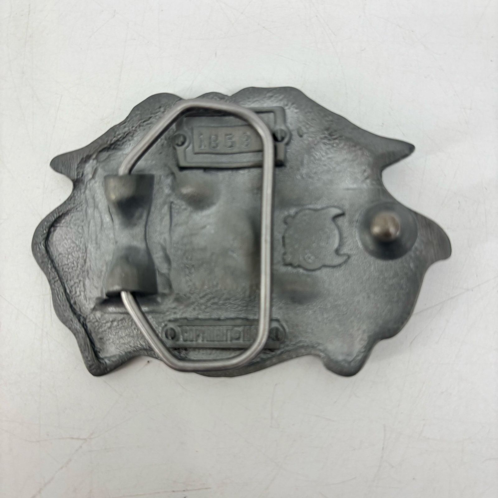 Vintage Great American Belt Buckle Texas by The Grace of God Pewter Size ONE SIZE - 12 Thumbnail