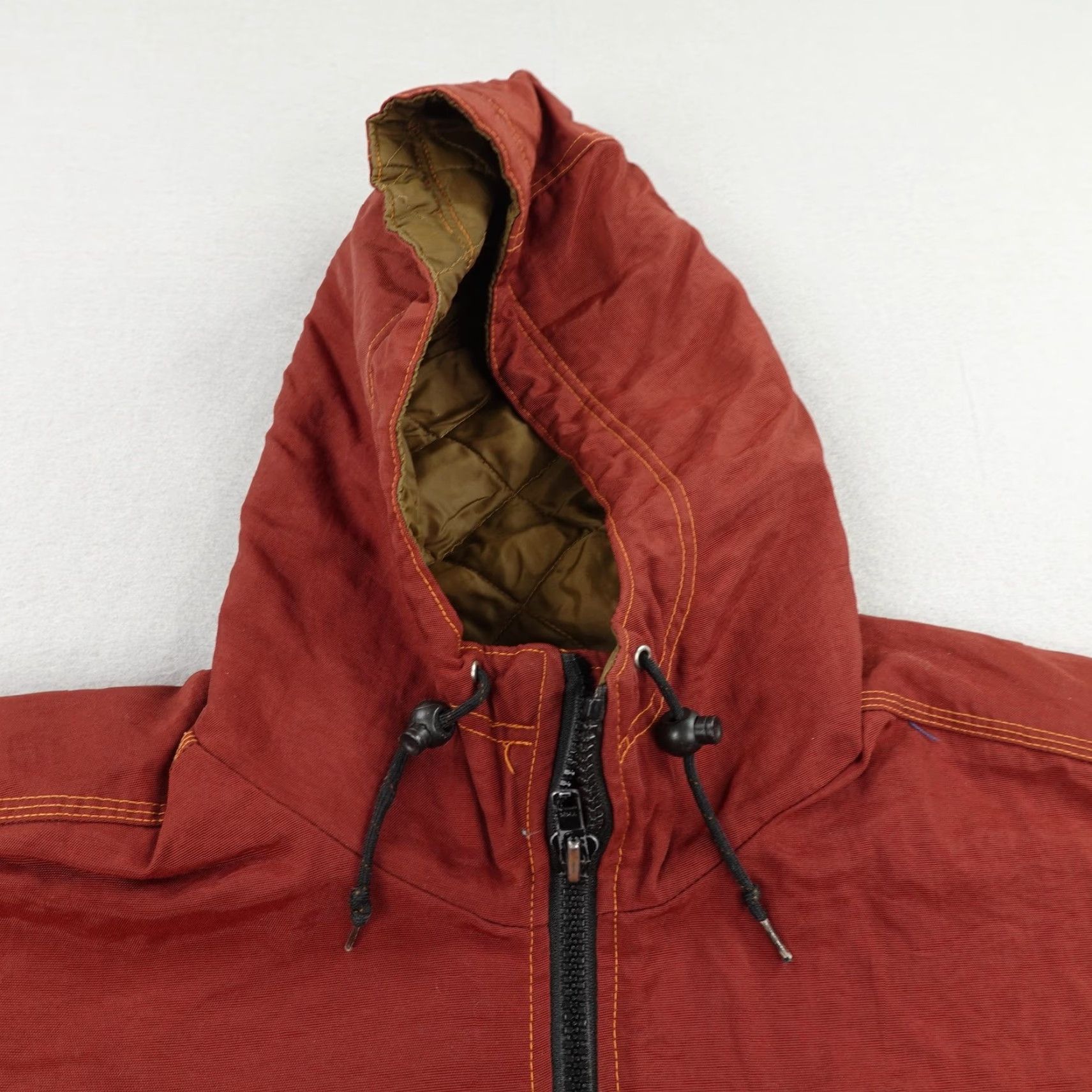 Vintage VINTAGE Columbia Convert Jacket Mens XL Brown Orange Zip Up Parka Rain Coat Size US XL / EU 56 / 4 - 2 Thumbnail