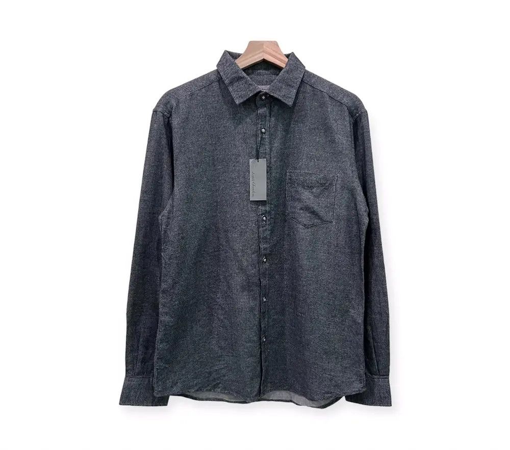Flannel Vintage Louis Chavlon Plain Flannel Shirt Size US L / EU 52-54 / 3 - 1 Thumbnail