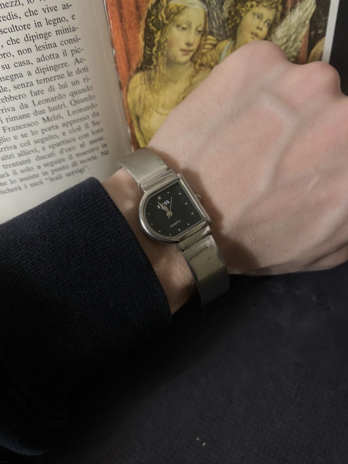 Japanese Brand Cyberpunk Futuristic Steel Watch Minimalist Retro Rare Size ONE SIZE - 6 Thumbnail