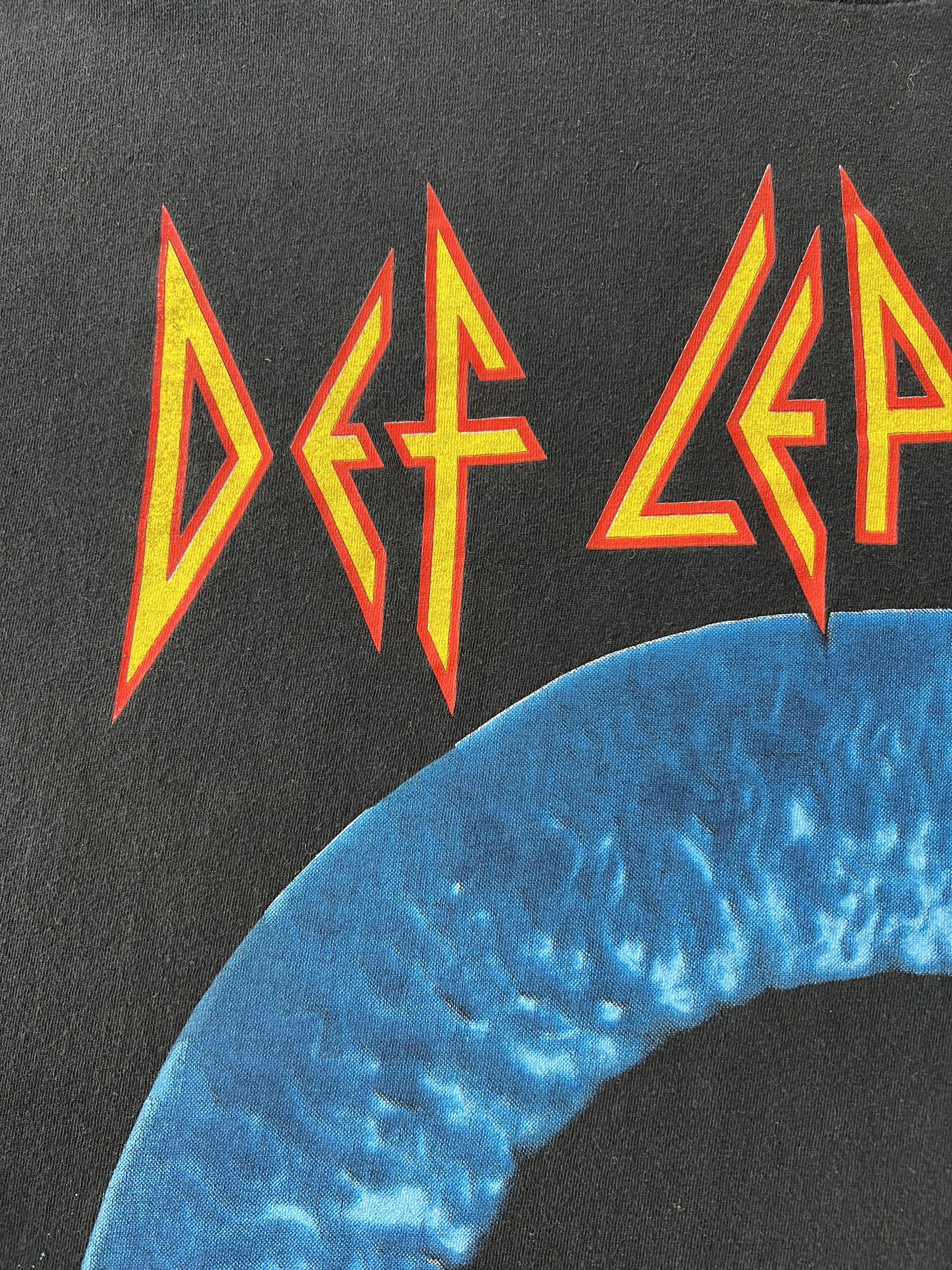 Band Tees Vintage 1992 Def Leppard Adrenalize Black T-shirt Size US XL / EU 56 / 4 - 5 Thumbnail