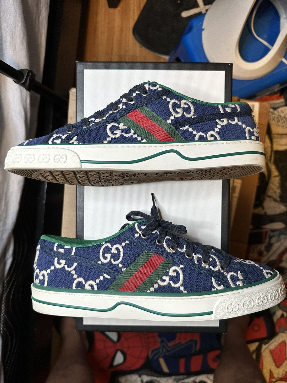 Gucci Gucci Tennis 1977 ‘Ink Blue’ Size US 10 / EU 43 - 1 Thumbnail