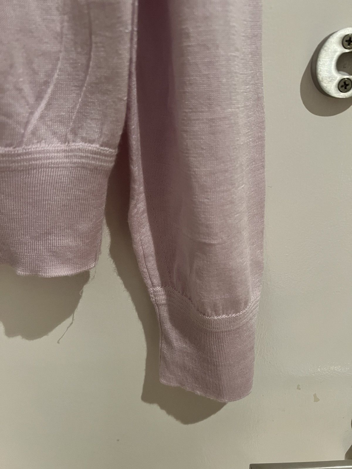 Tom Ford TOM FORD fine-knit 52 Italy 70% Cashmere 30% Silk Pink Size US L / EU 52-54 / 3 - 4 Thumbnail