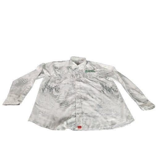 Other Huk Performance Button Up Shirt Men Sz L Andersons Lodge Fis Size US L / EU 52-54 / 3 - 1 Thumbnail