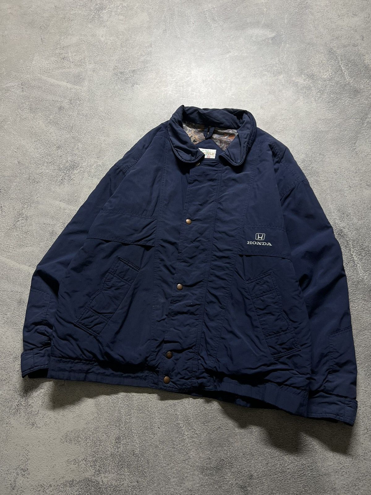 Vintage Vintage Y2k Honda 💙 Nylon Faded Racing Jacket 00’s Size US M / EU 48-50 / 2 - 4 Thumbnail
