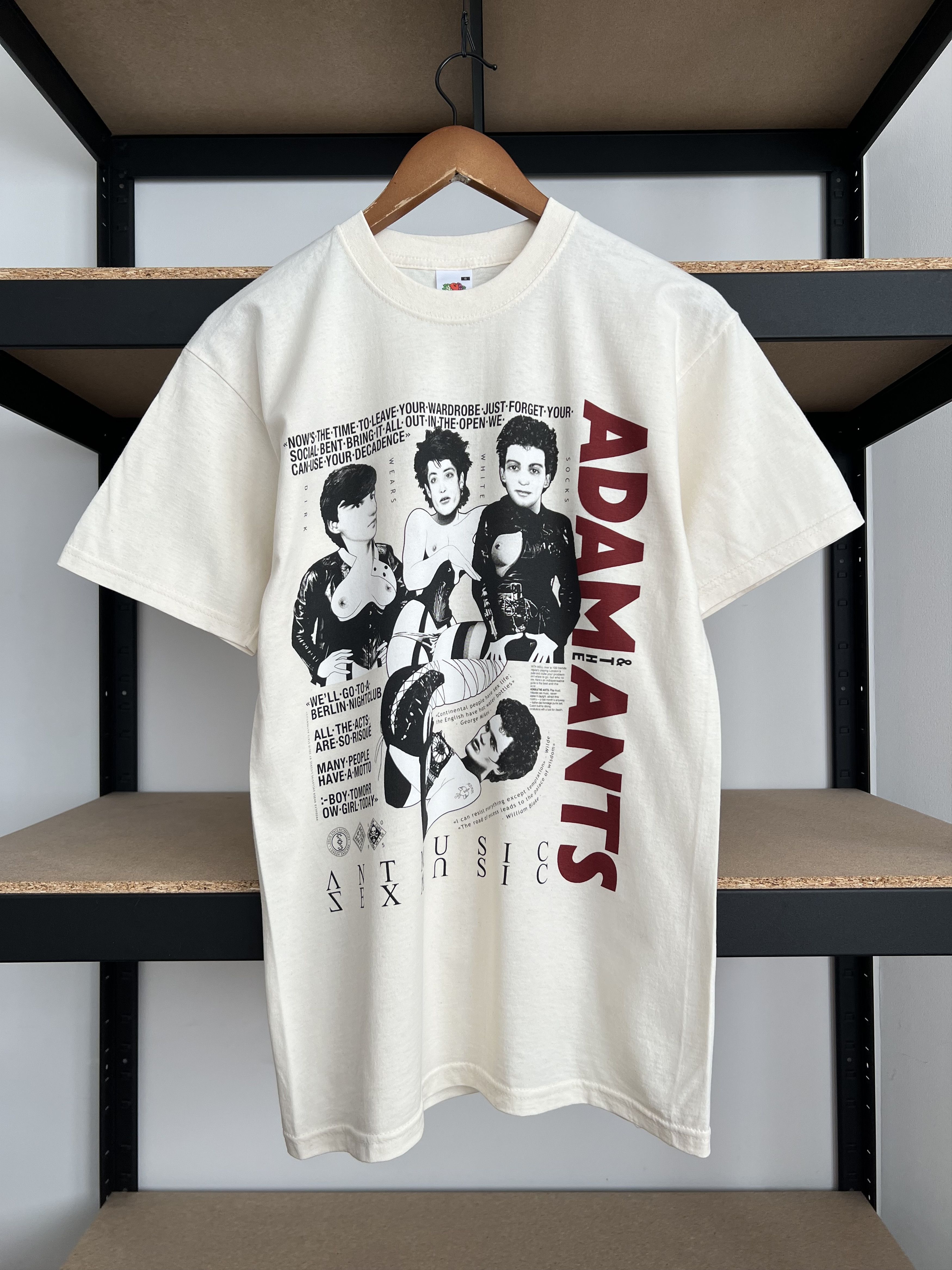 Band Tees Vintage 2000s Adam and the Ants Rock Band T-shirt Size US S / EU 44-46 / 1 - 1 Thumbnail