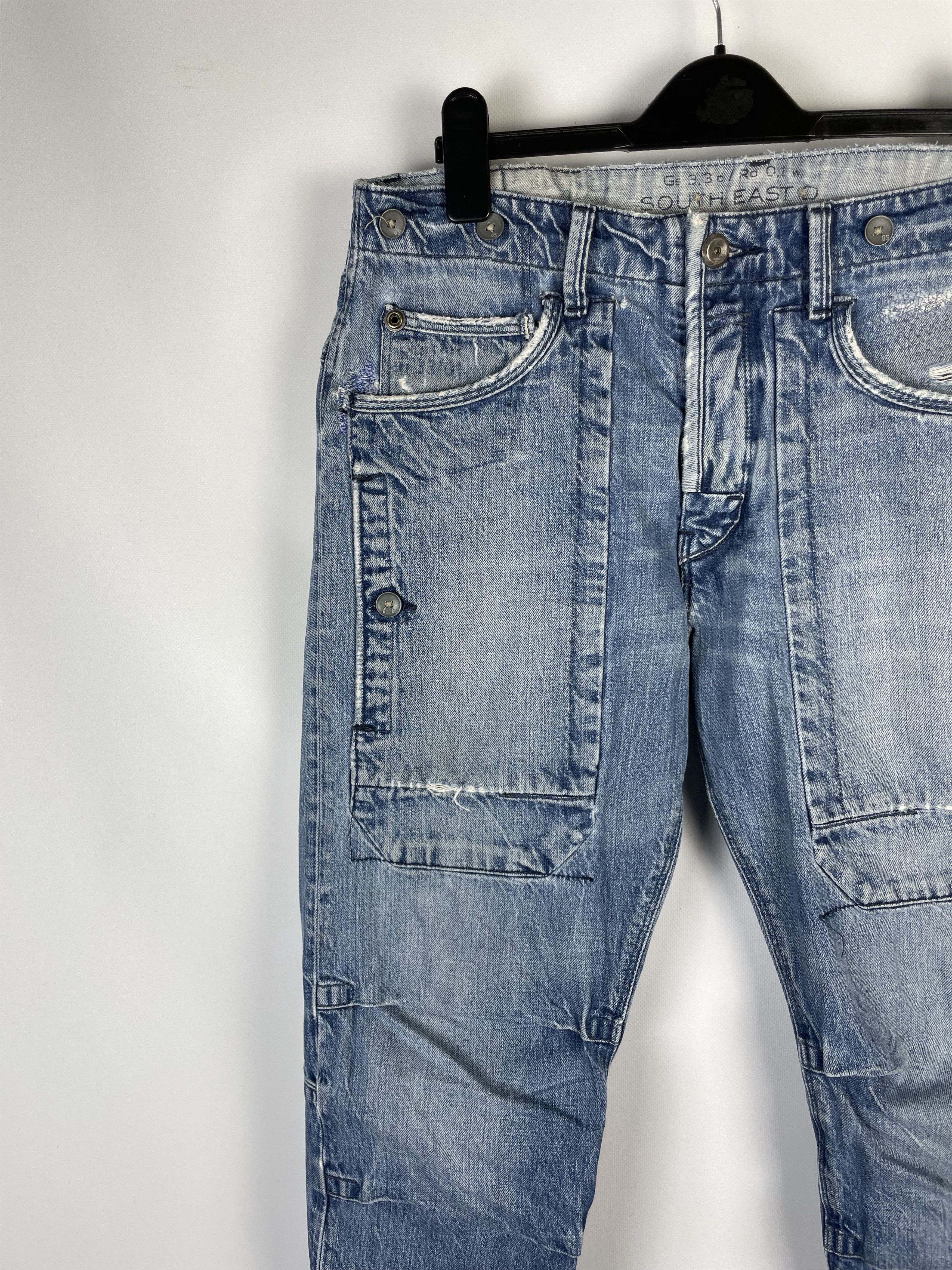 G-Star Vintage G-Star Raw Pants Double Knee Jeans Size US 33 - 10 Thumbnail