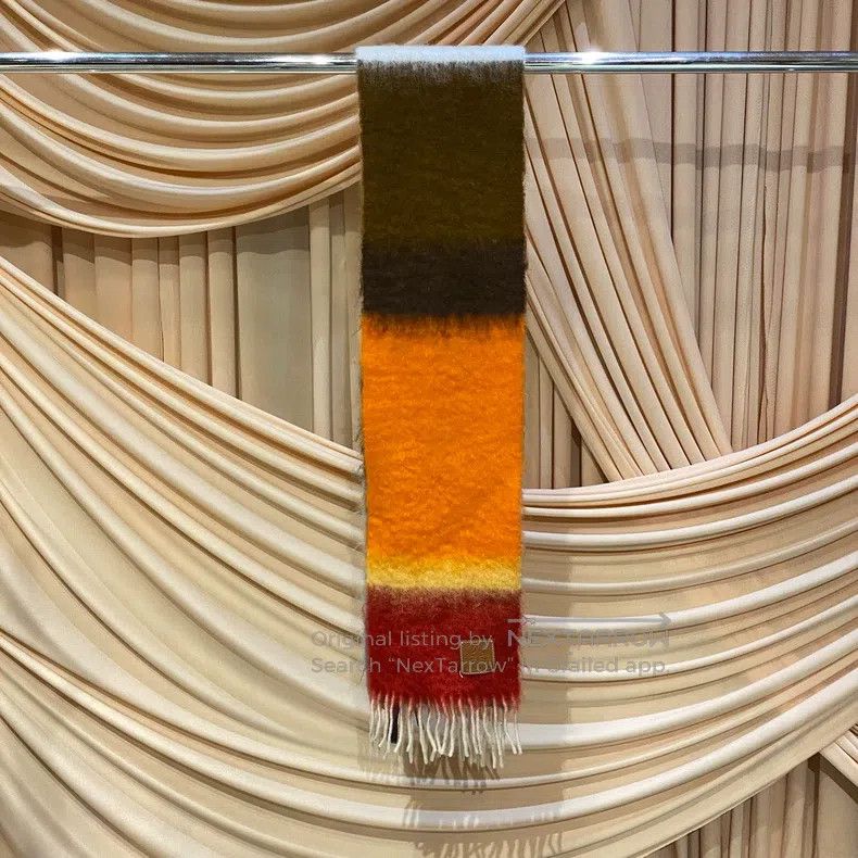 Loewe Loewe Rainbow Mohair Fringe Scarf Size ONE SIZE - 1 Thumbnail