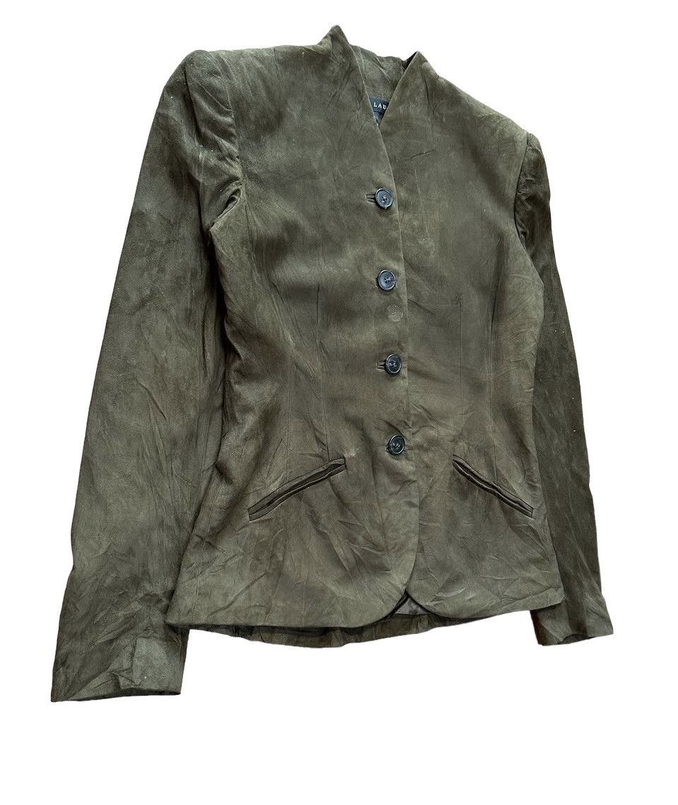 Polo Ralph Lauren Polo Ralph Lauren Slim Fit Suede Leather Jacket Size XS / US 0-2 / IT 36-38 - 7 Thumbnail