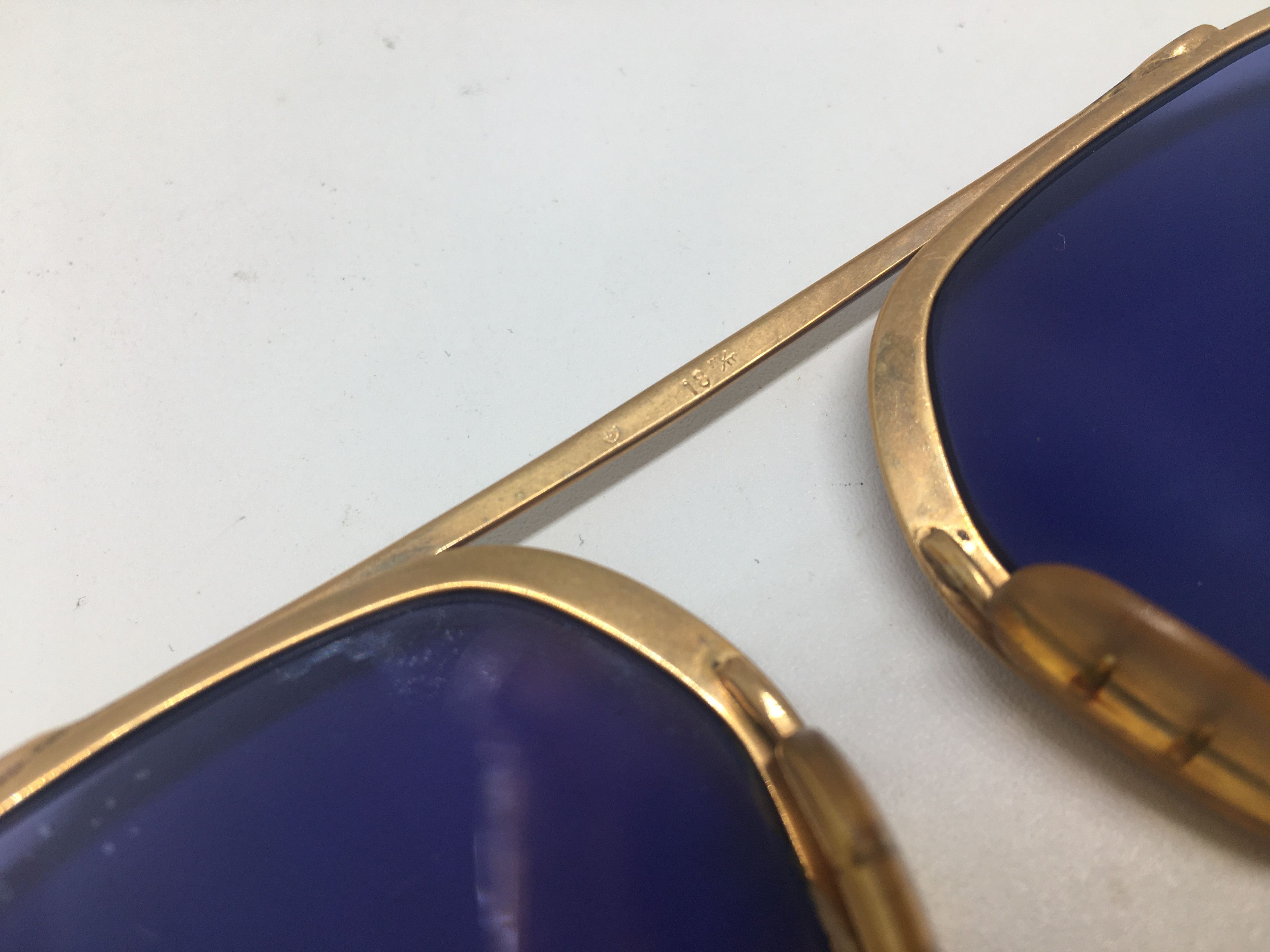 Vintage Vintage MARWITZ Gold Filled Sunglasses Made In Germany Size ONE SIZE - 7 Thumbnail
