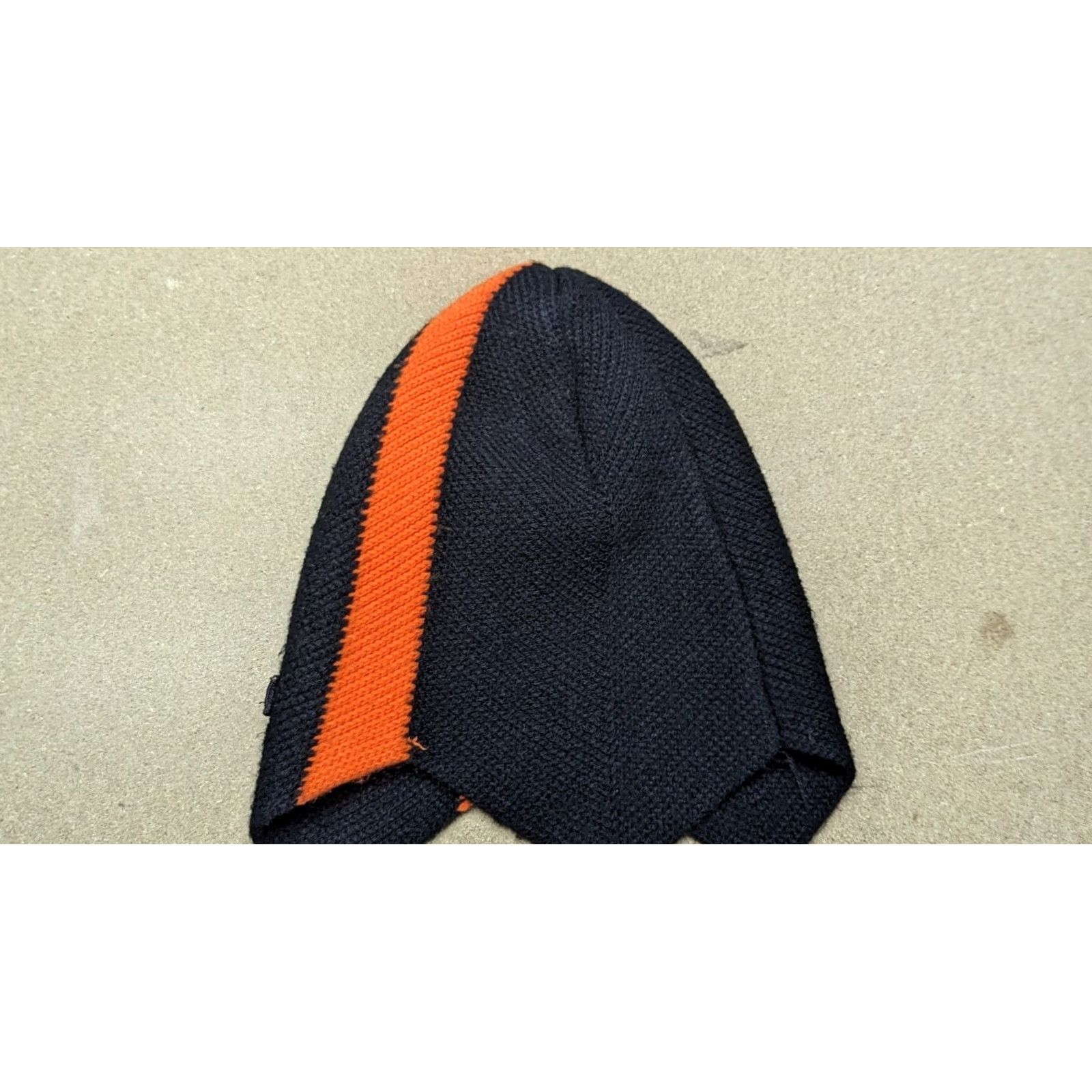 Vintage Jagermeister Beanie Hat One Size Black Orange Casual Knit Size ONE SIZE - 2 Thumbnail