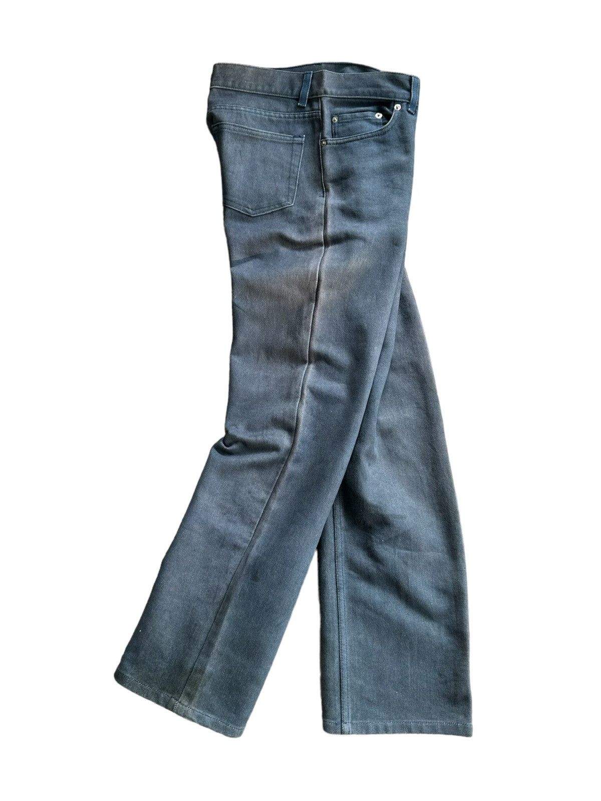 Helmut Lang Late 90's Helmut Lang overdyed faded denim Size US 32 / EU 48 - 2 Thumbnail