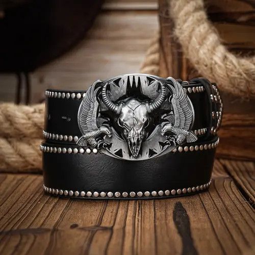 Other Heavy metal punk Belt Size ONE SIZE - 4 Thumbnail