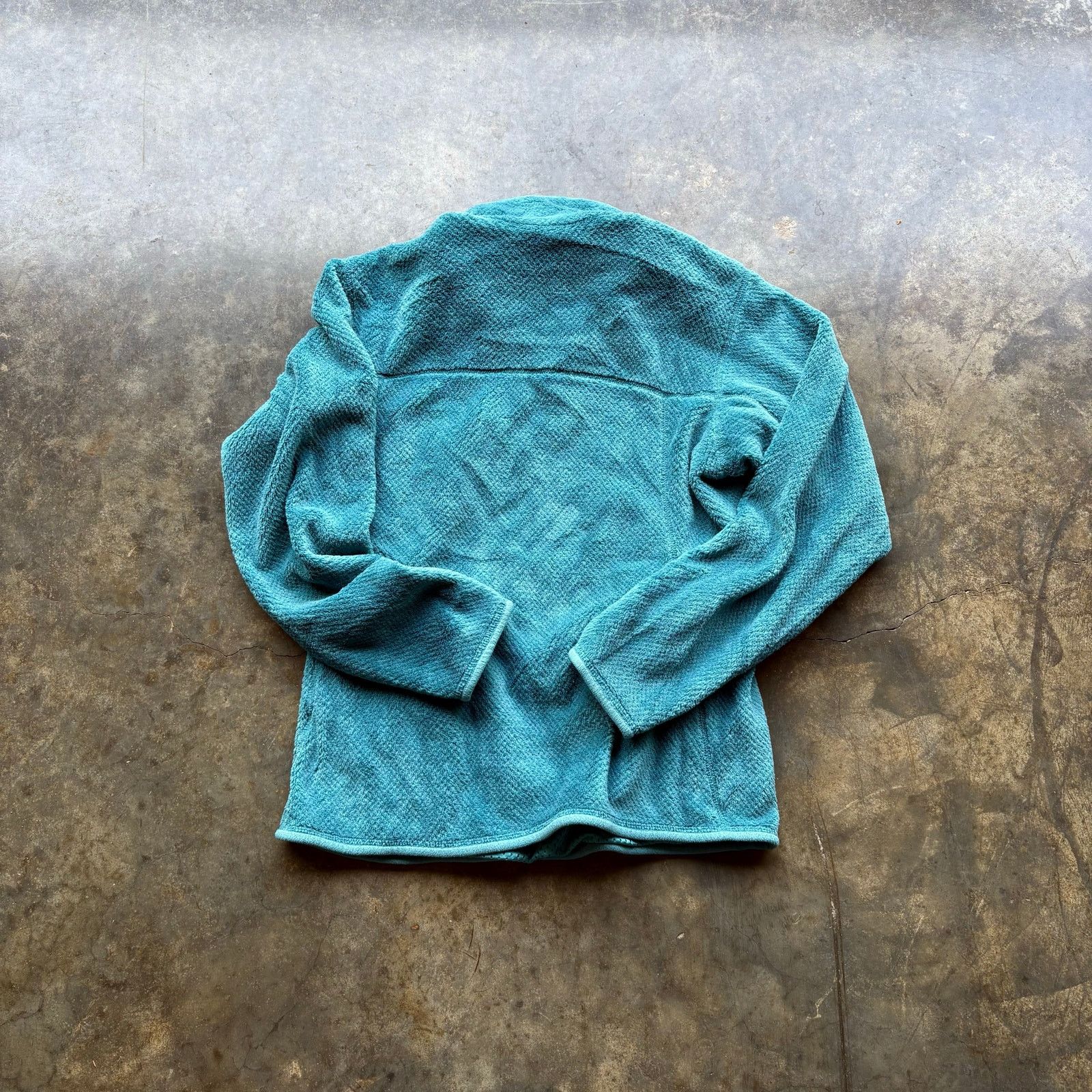 Patagonia Vintage Style Blue Teal Patagonia Sherpa Fleece Size L / US 10 / IT 46 - 6 Thumbnail