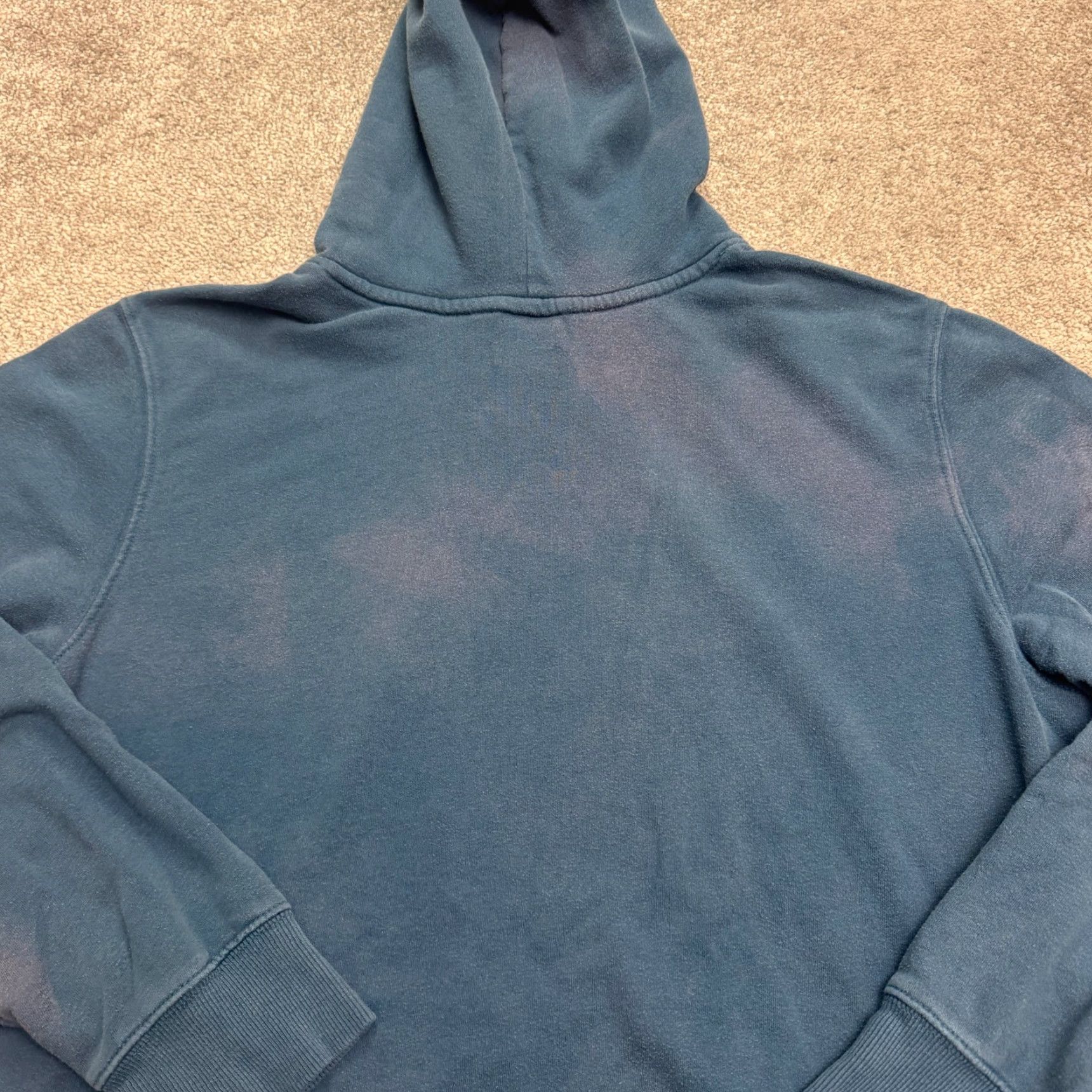 The North Face The North Face Aztec Pullover Hoodie Graphic Sweatshirt Mens Large Blue Casual Size US L / EU 52-54 / 3 - 3 Thumbnail