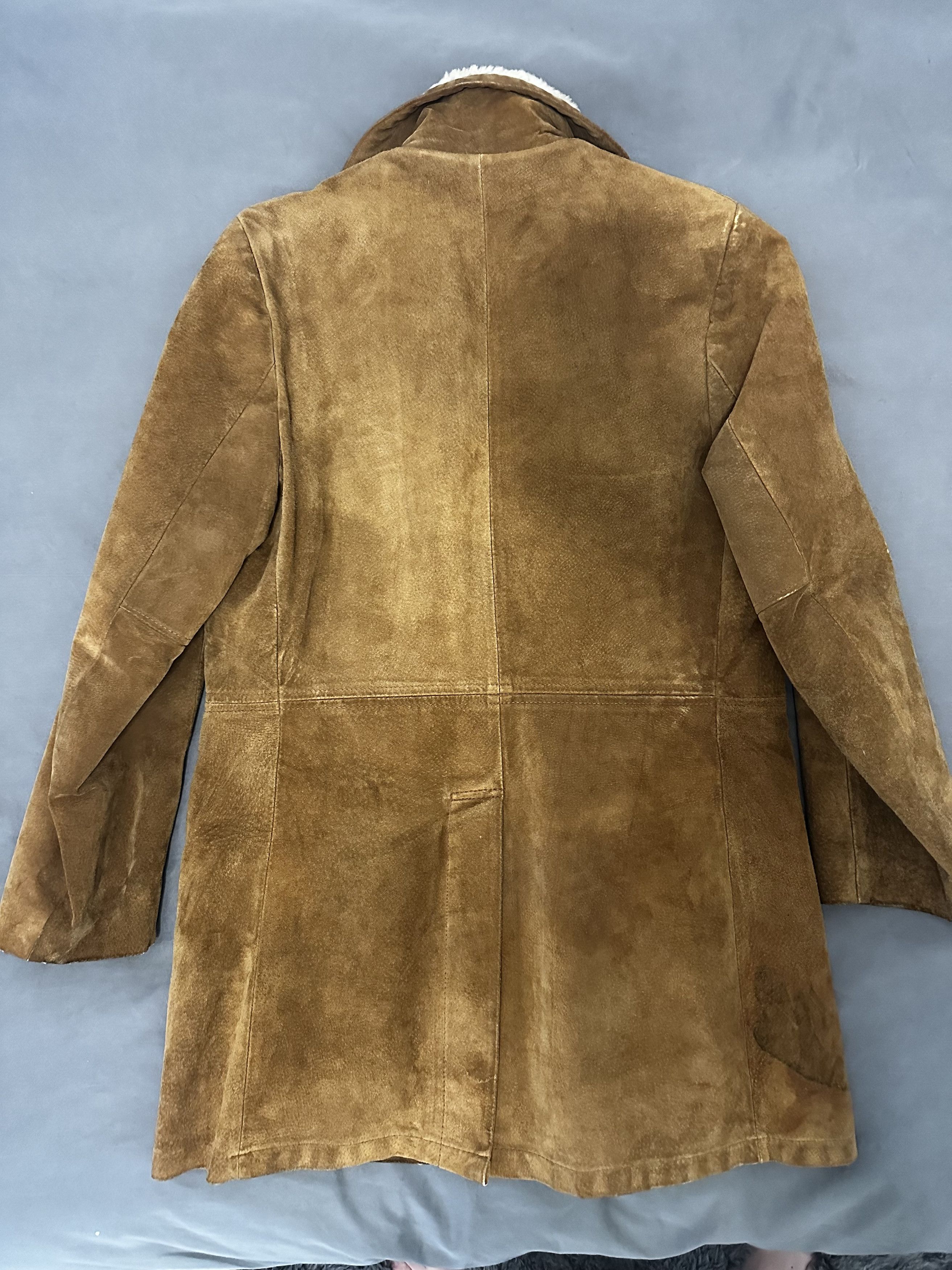 Vintage Deerskin Double Breasted Shearling Coat Size US M / EU 48-50 / 2 - 3 Thumbnail