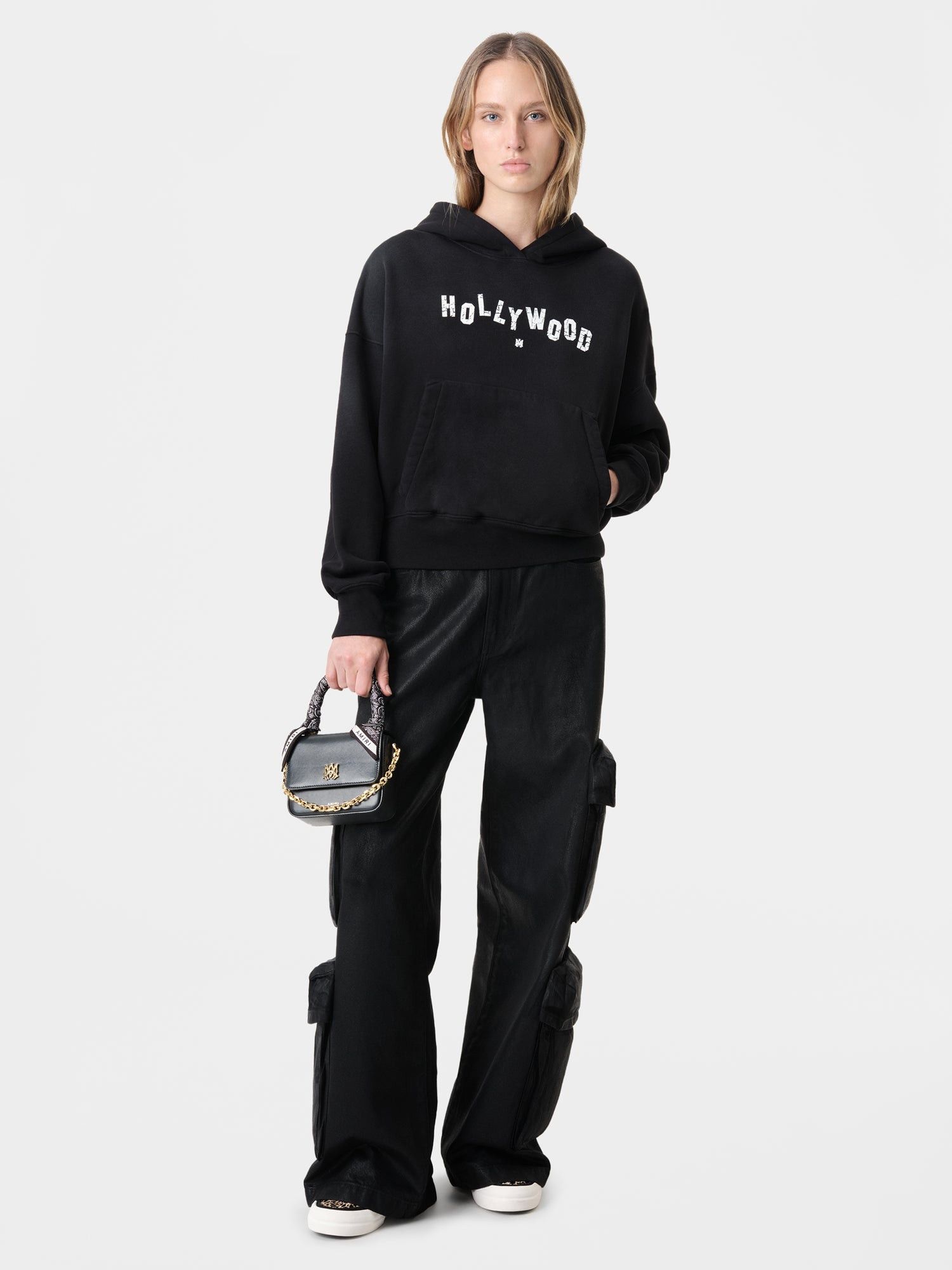 Amiri o1orln1025 Hollywood Hoodie in Black Size M / US 6-8 / IT 42-44 - 2 Thumbnail