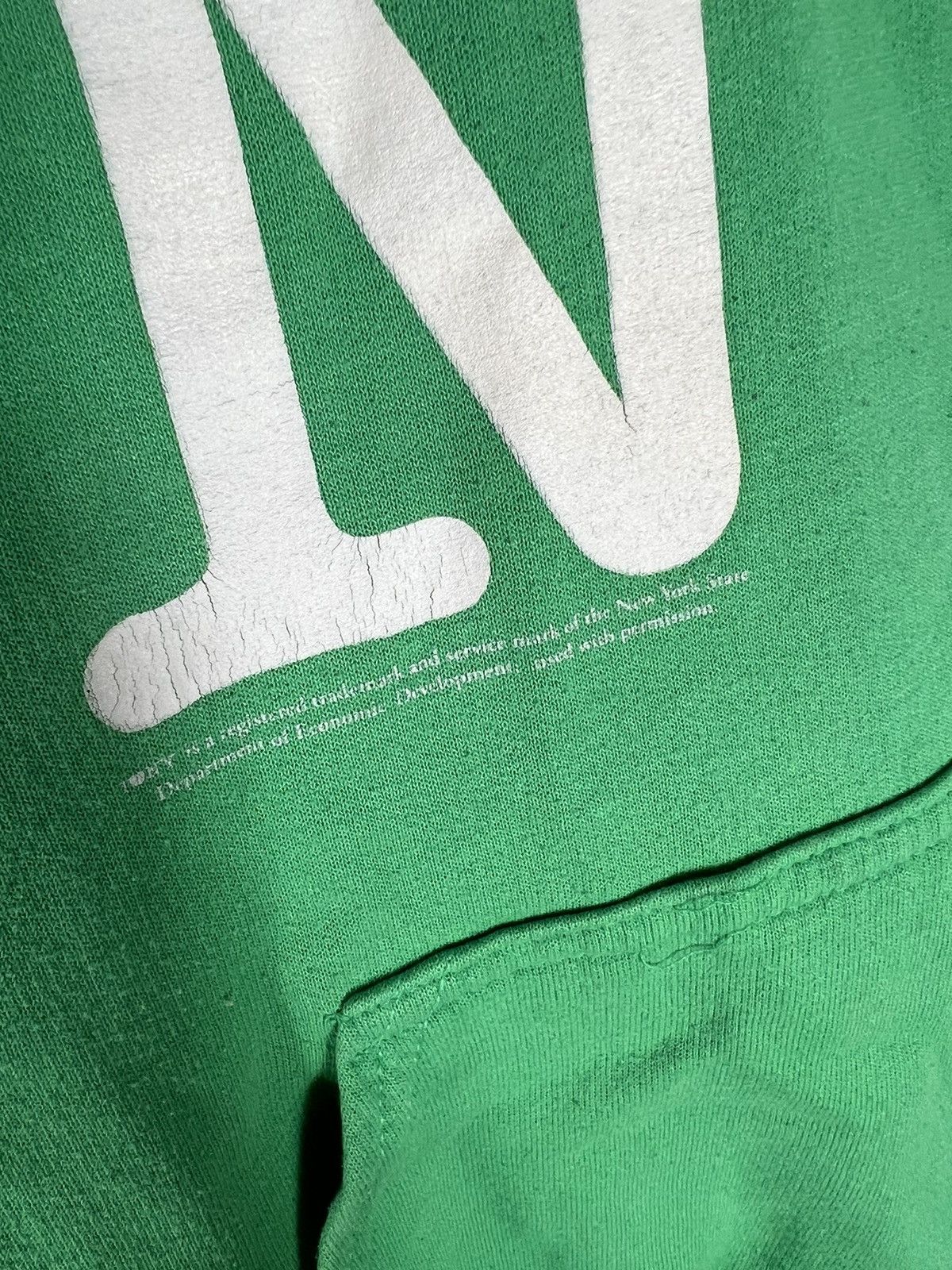 Vintage Vintage I Love NY New York Y2K Hoodie Size US M / EU 48-50 / 2 - 3 Thumbnail