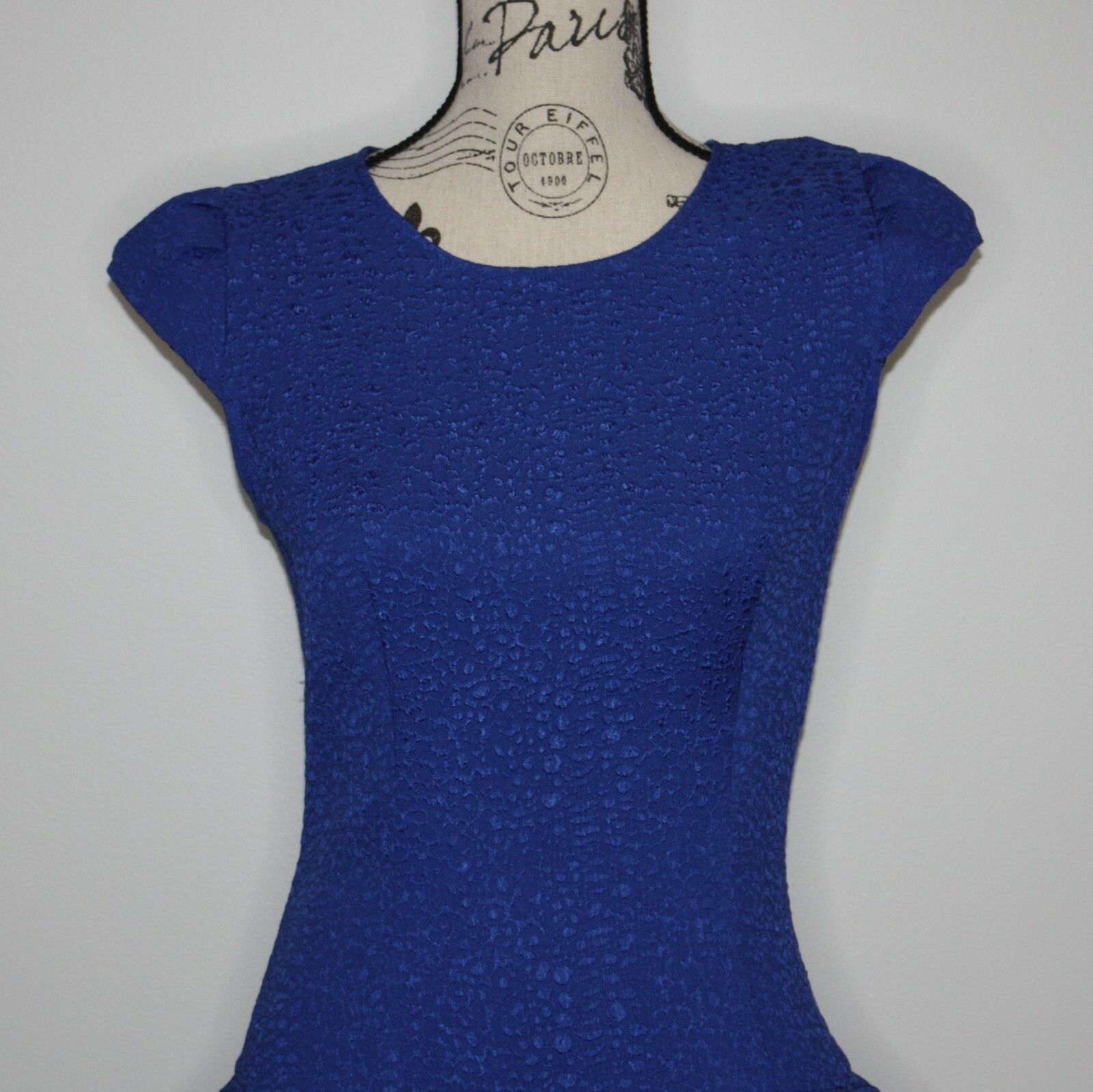 Rachel Zoe Ginta Drop Waist Ruffle Dress in Blue size 6 NWT MSRP $275 Size M / US 6-8 / IT 42-44 - 11 Thumbnail