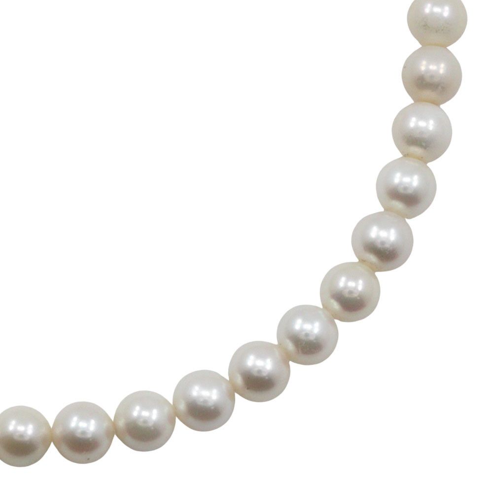 Other Pearl Silver Necklace Metal Necklace DUTY FREE for USA