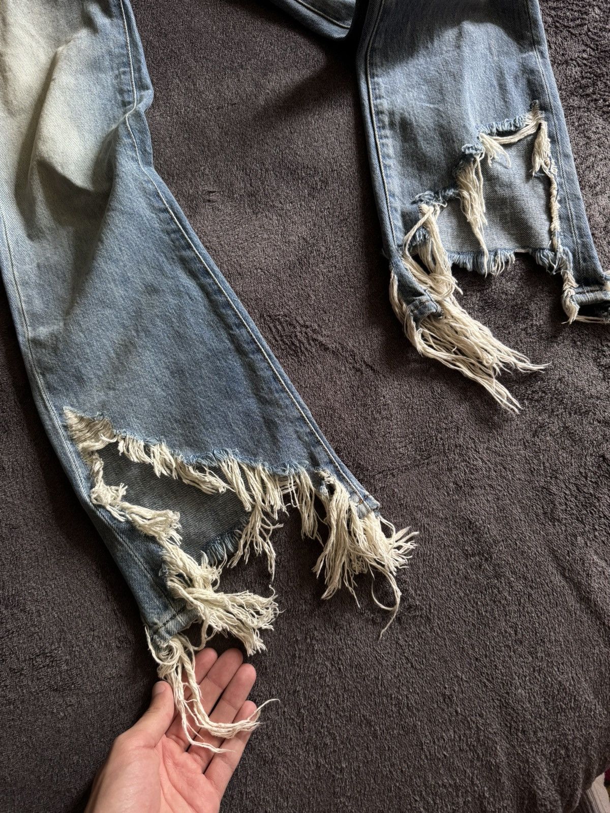 R13 R13 Kick Fit Long Denim Jeans Size 25" / US 0 / IT 36 - 20 Thumbnail