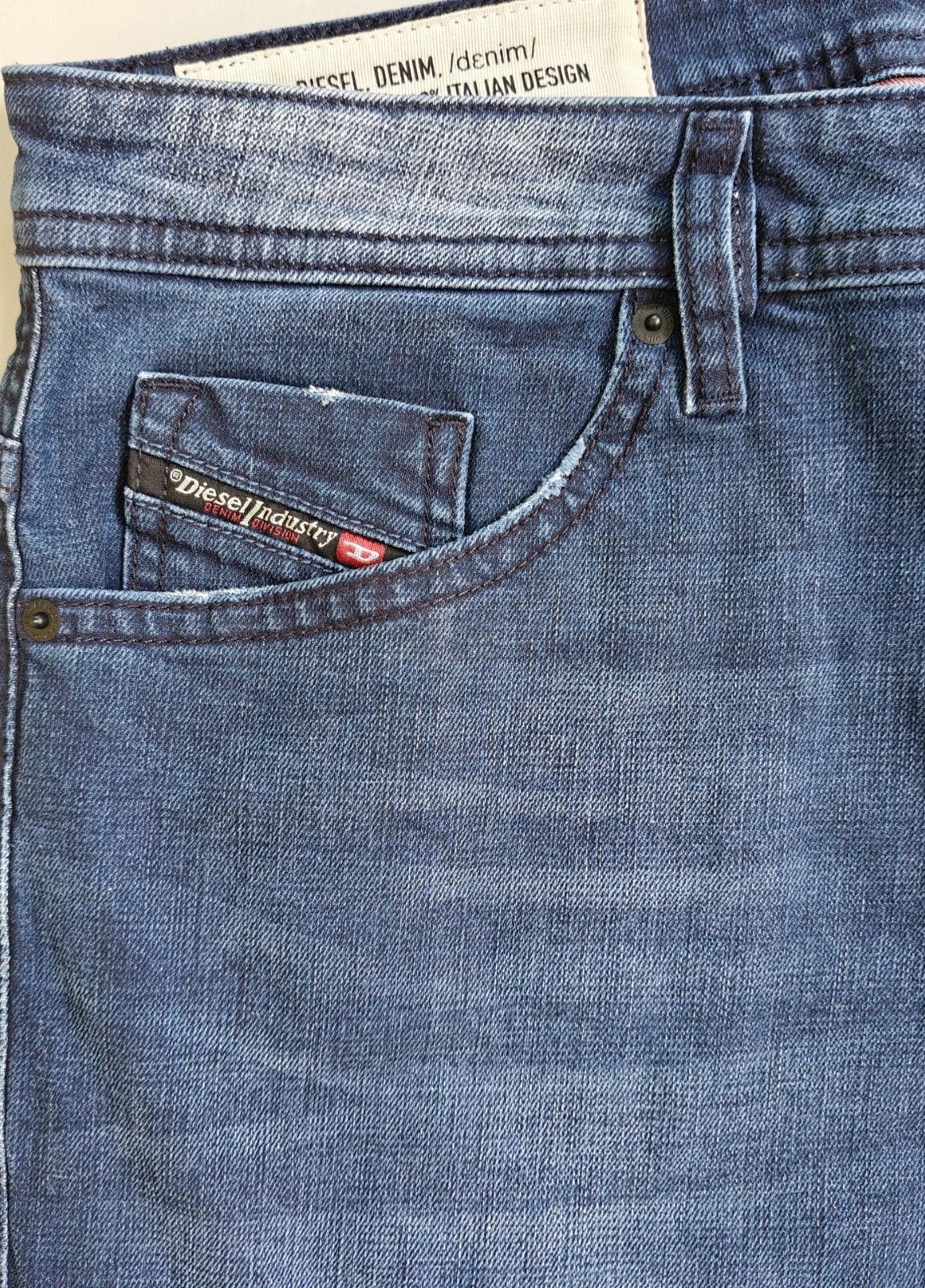 Diesel Diesel THOMMER-X L.34 MENS JEANS SLTP/9520 Size US 36 / EU 52 - 3 Thumbnail