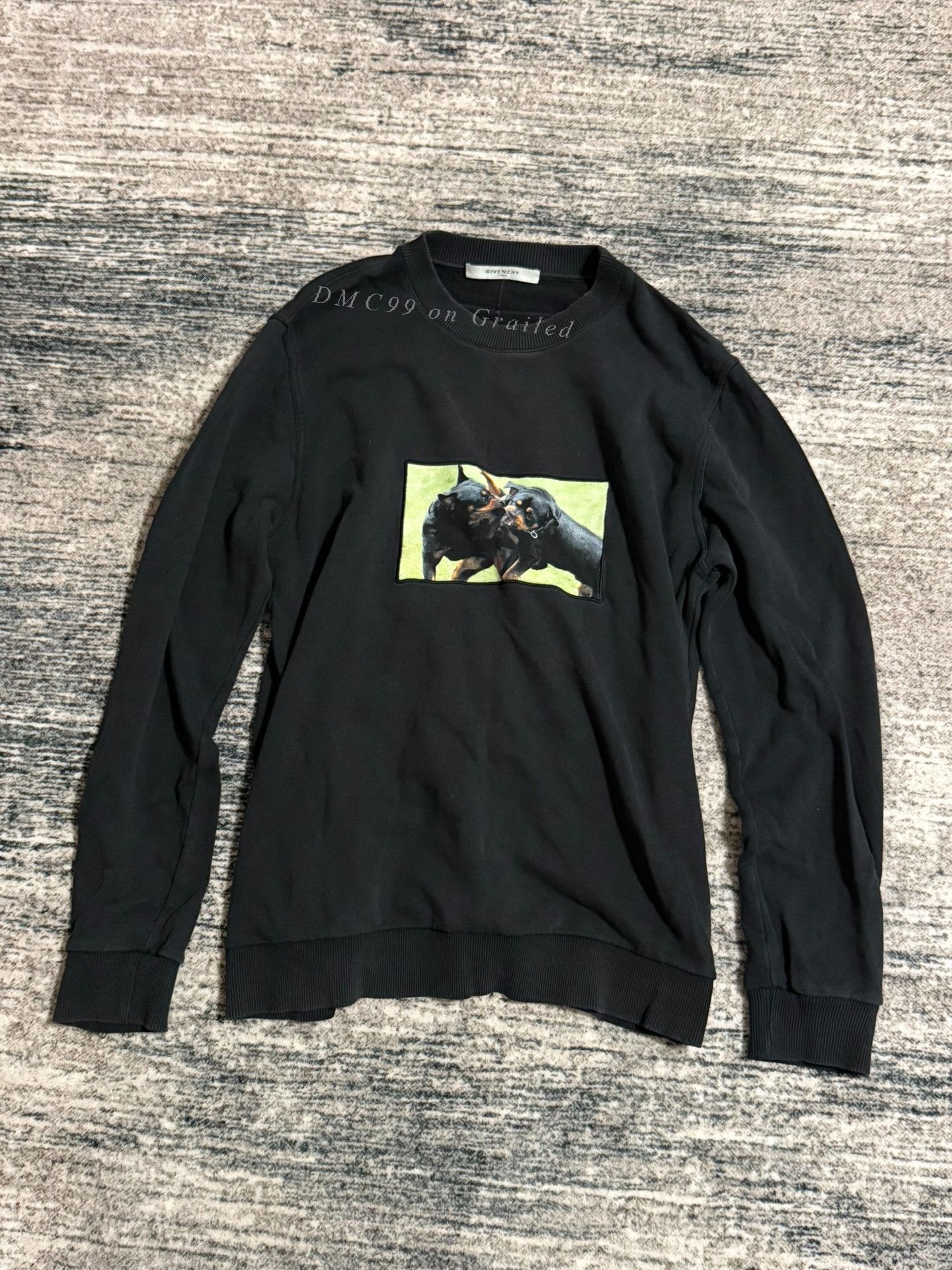 Givenchy Givenchy Rottweiler Biting Sweatshirt Size US M / EU 48-50 / 2 - 1 Thumbnail