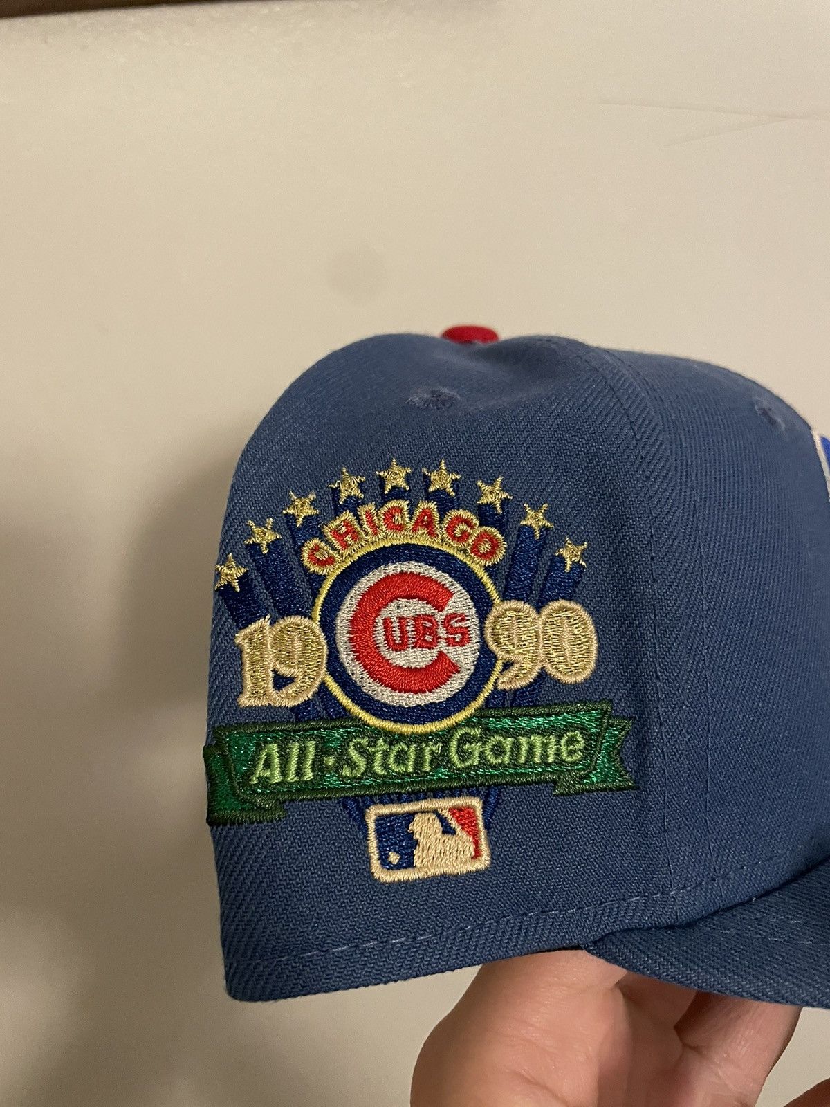New Era Myfitteds Chicago cubs 1990 all star game patch size Size ONE SIZE - 3 Thumbnail