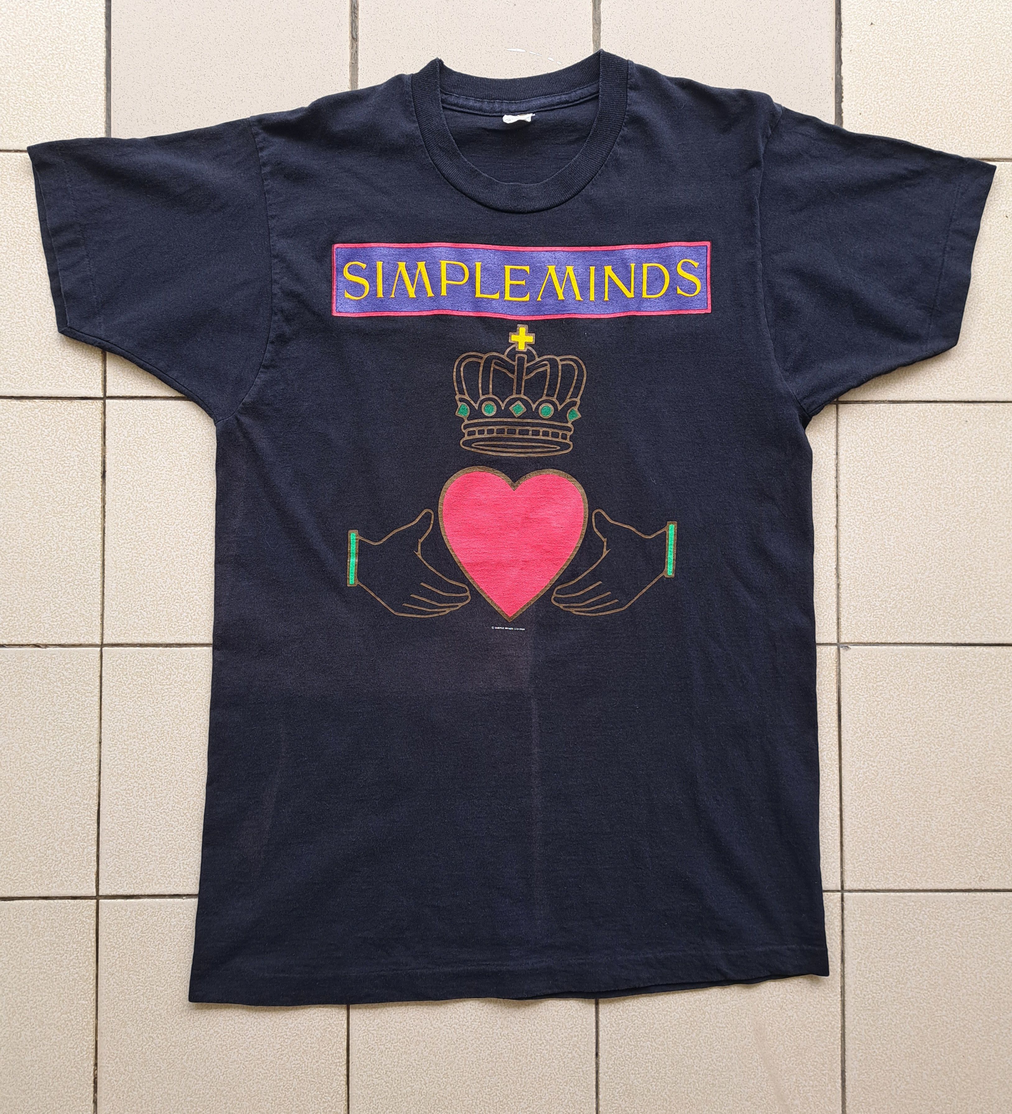 Band Tees × Vintage Vintage 1989 Simple Minds European Tour T-Shirt Size US XL / EU 56 / 4 - 2 Thumbnail